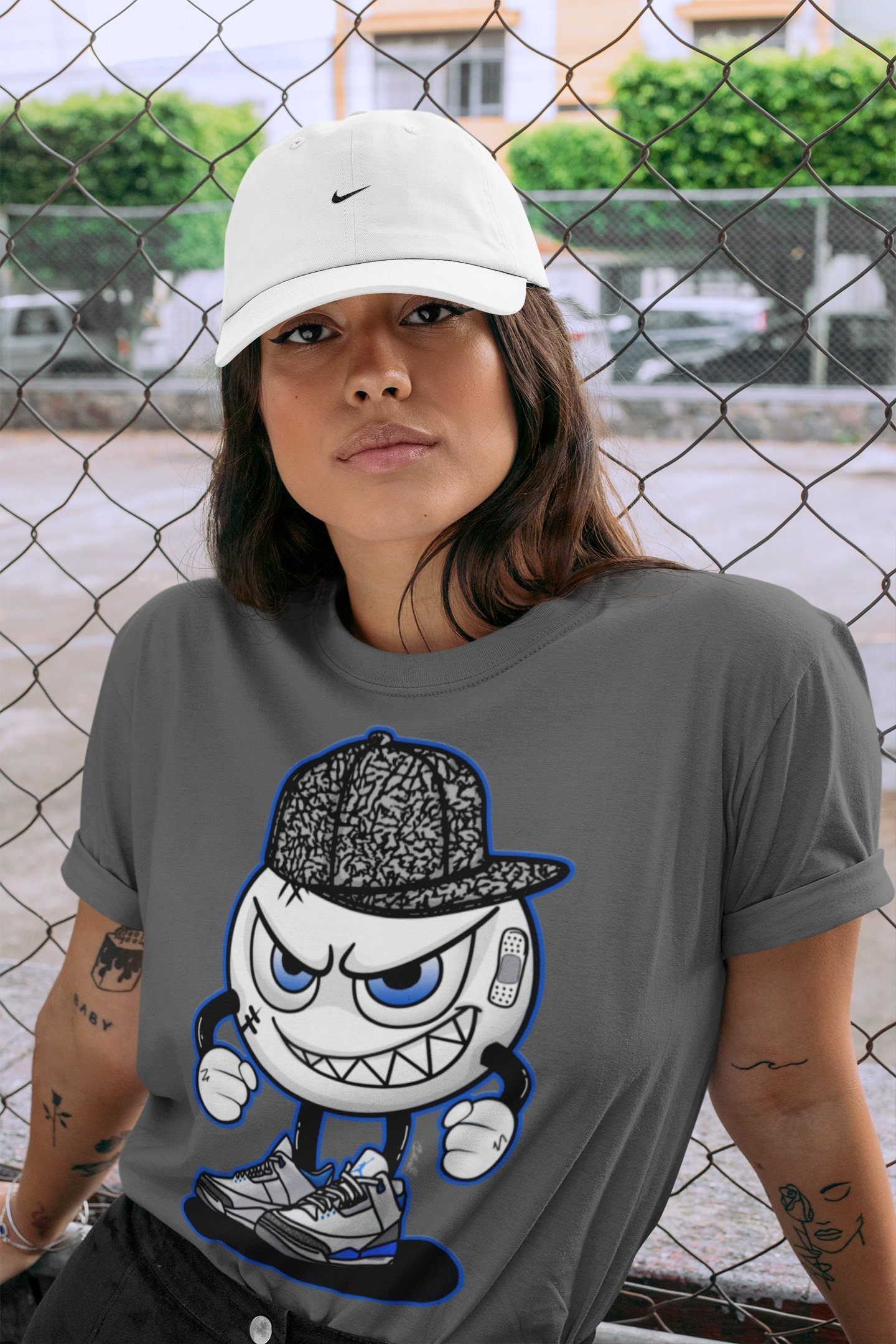 Mischief Unisex Tops - Air Jordan 3 Racer Blue