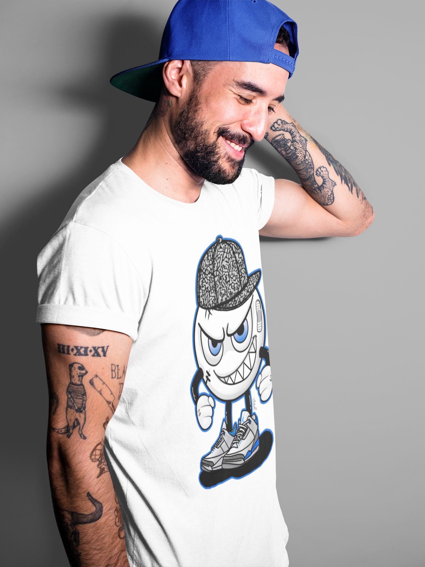 Mischief Unisex Tops - Air Jordan 3 Racer Blue