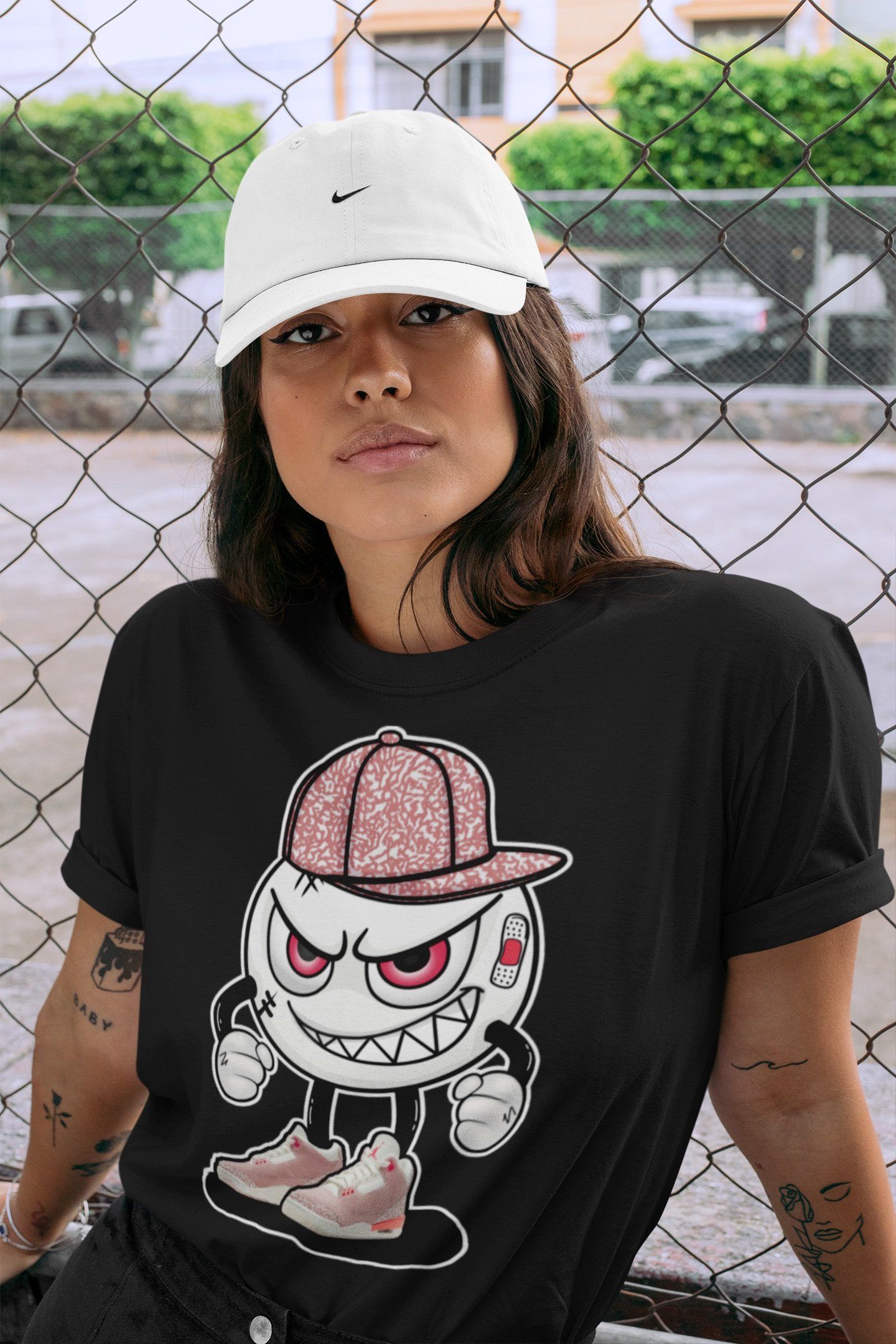 Mischief Unisex Tops - Air Jordan 3 Rust Pink