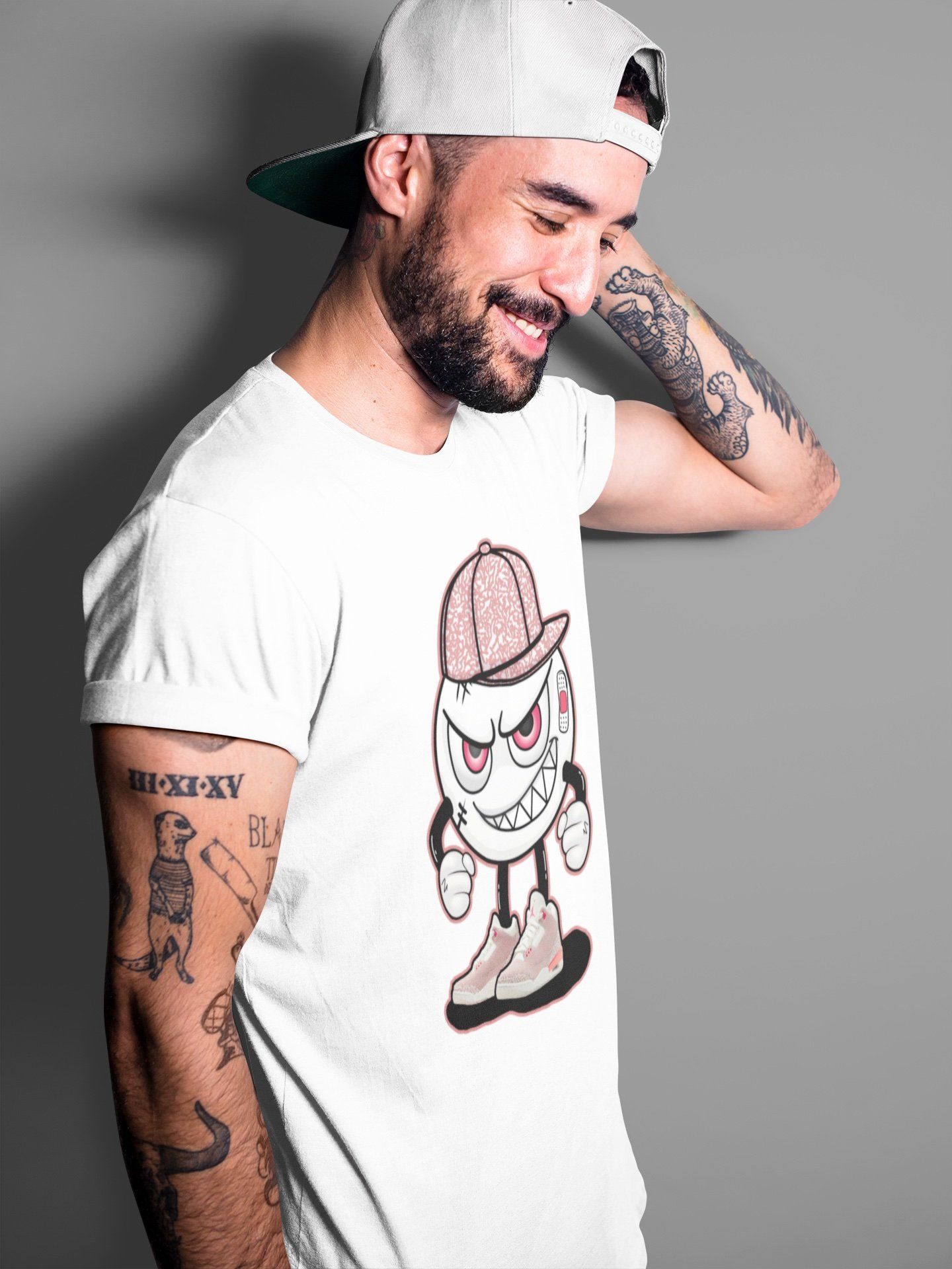 Mischief Unisex Tops - Air Jordan 3 Rust Pink