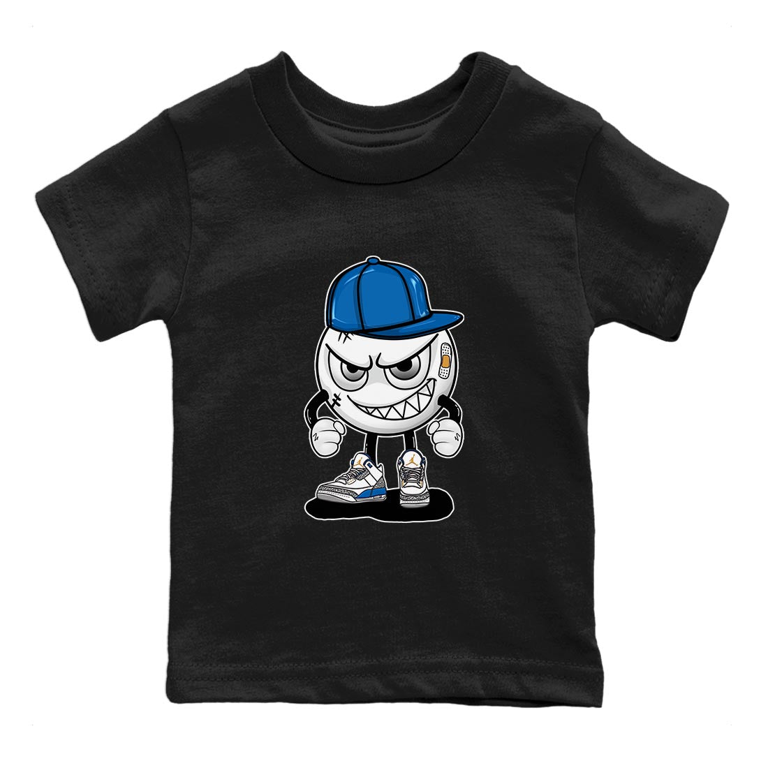 Mischief Kids Tops - Air Jordan 3 Wizards
