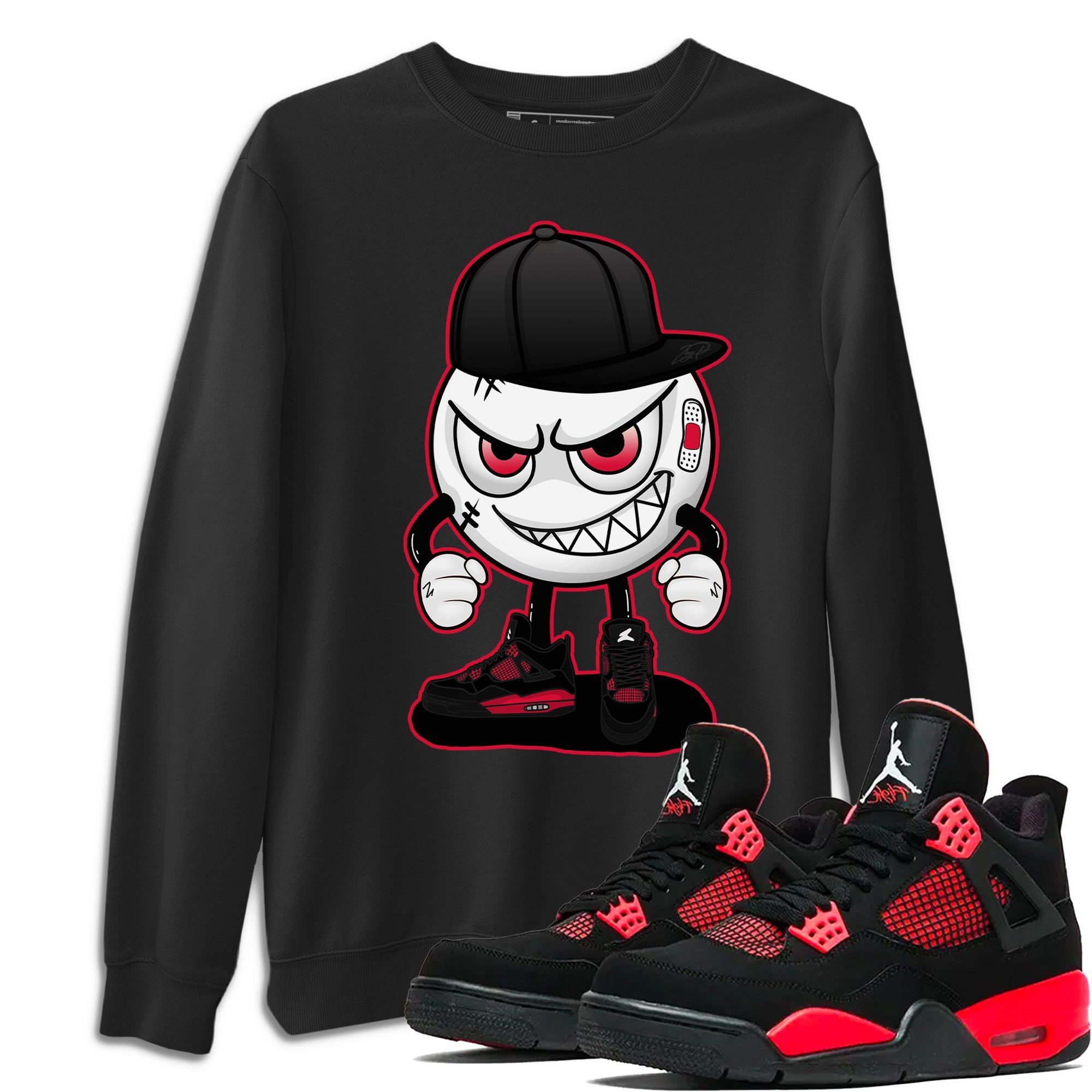Mischief Unisex Tops - Air Jordan 4 Red Thunder