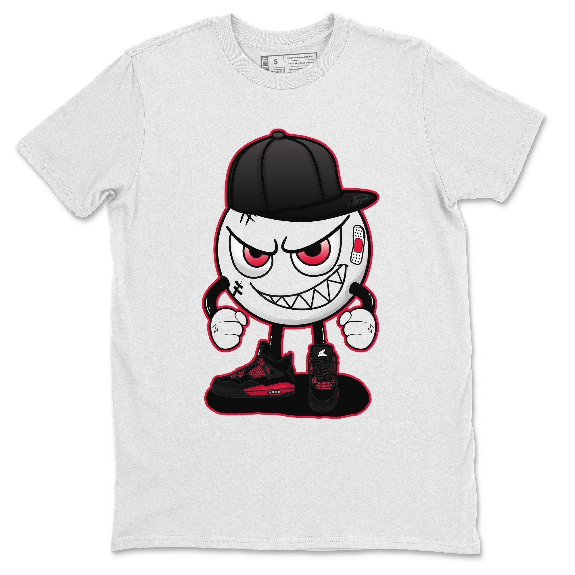 Mischief Unisex Tops - Air Jordan 4 Red Thunder