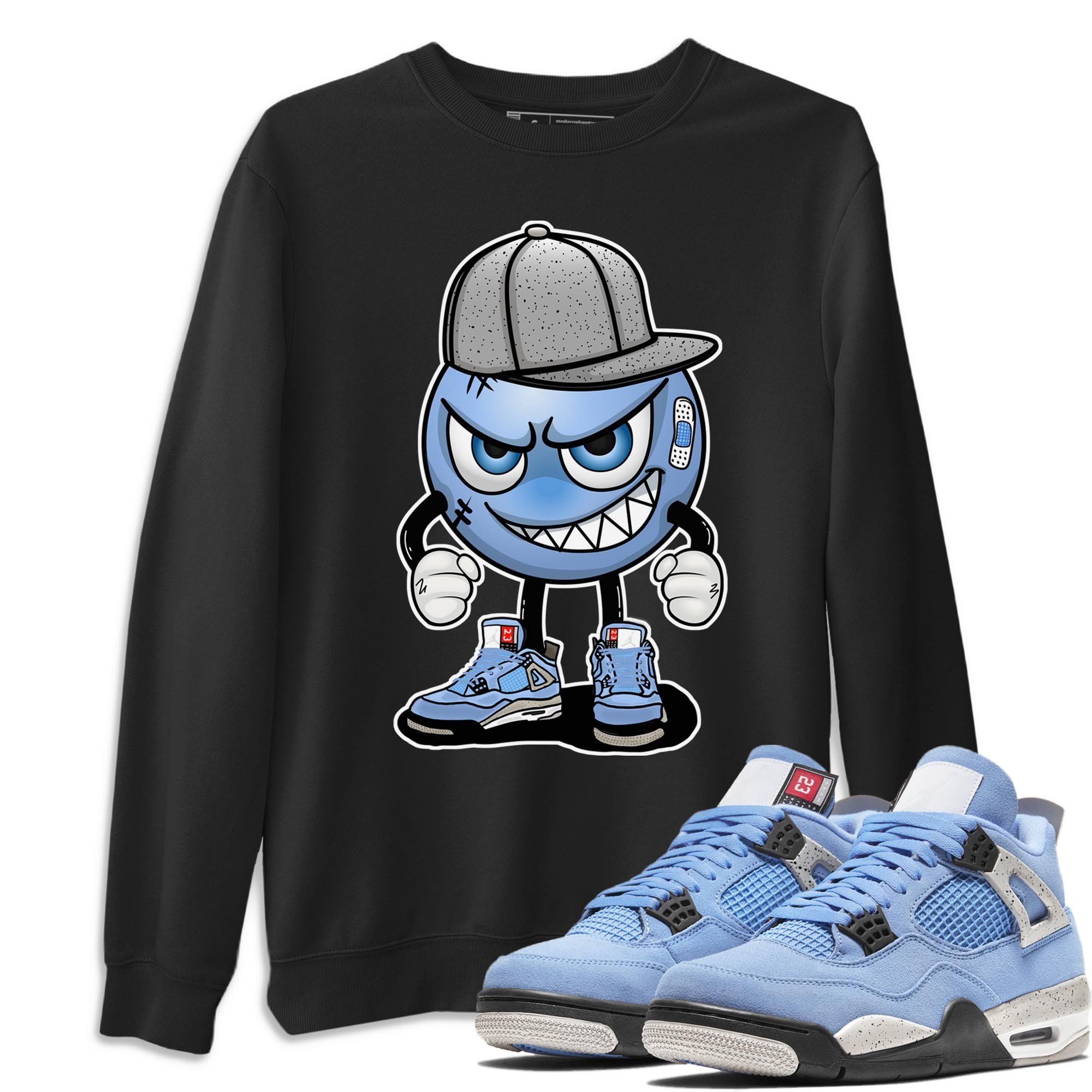 Mischief Unisex Adult Tops - Air Jordan 4 University Blue