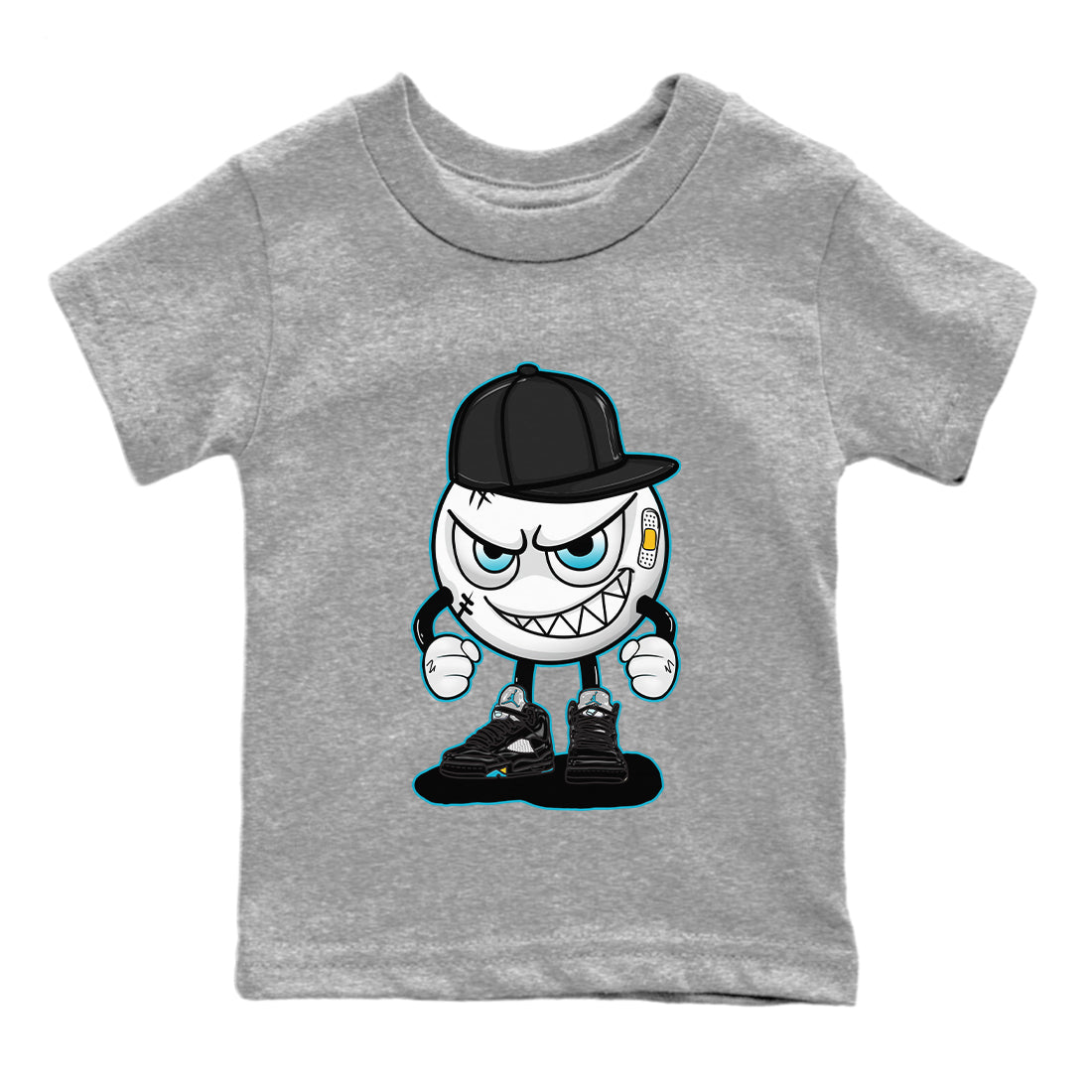 Mischief Kids Tops - Air Jordan 5 Aqua