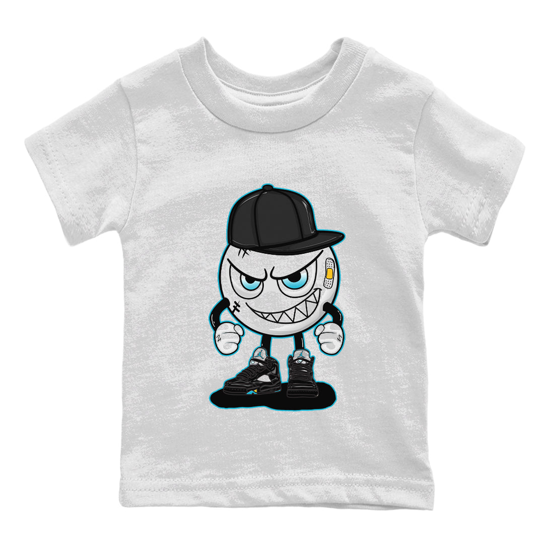 Mischief Kids Tops - Air Jordan 5 Aqua