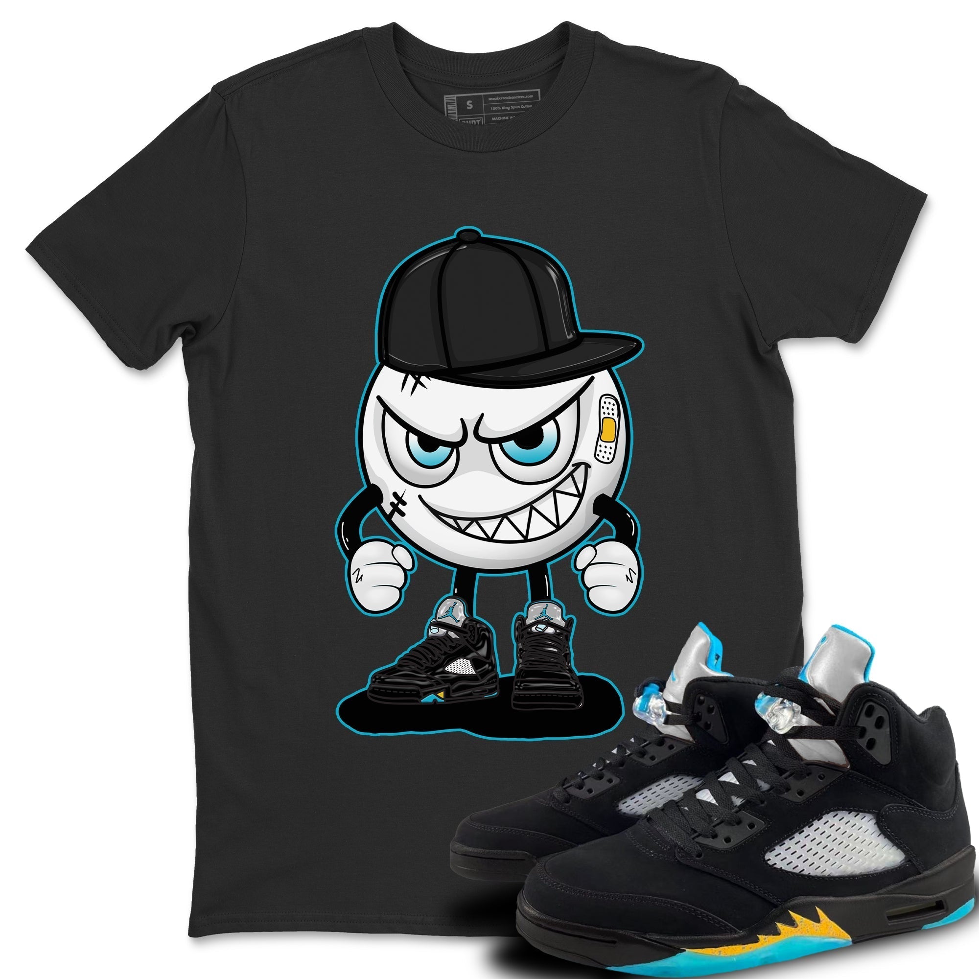 Mischief Unisex Tops - Air Jordan 5 Aqua