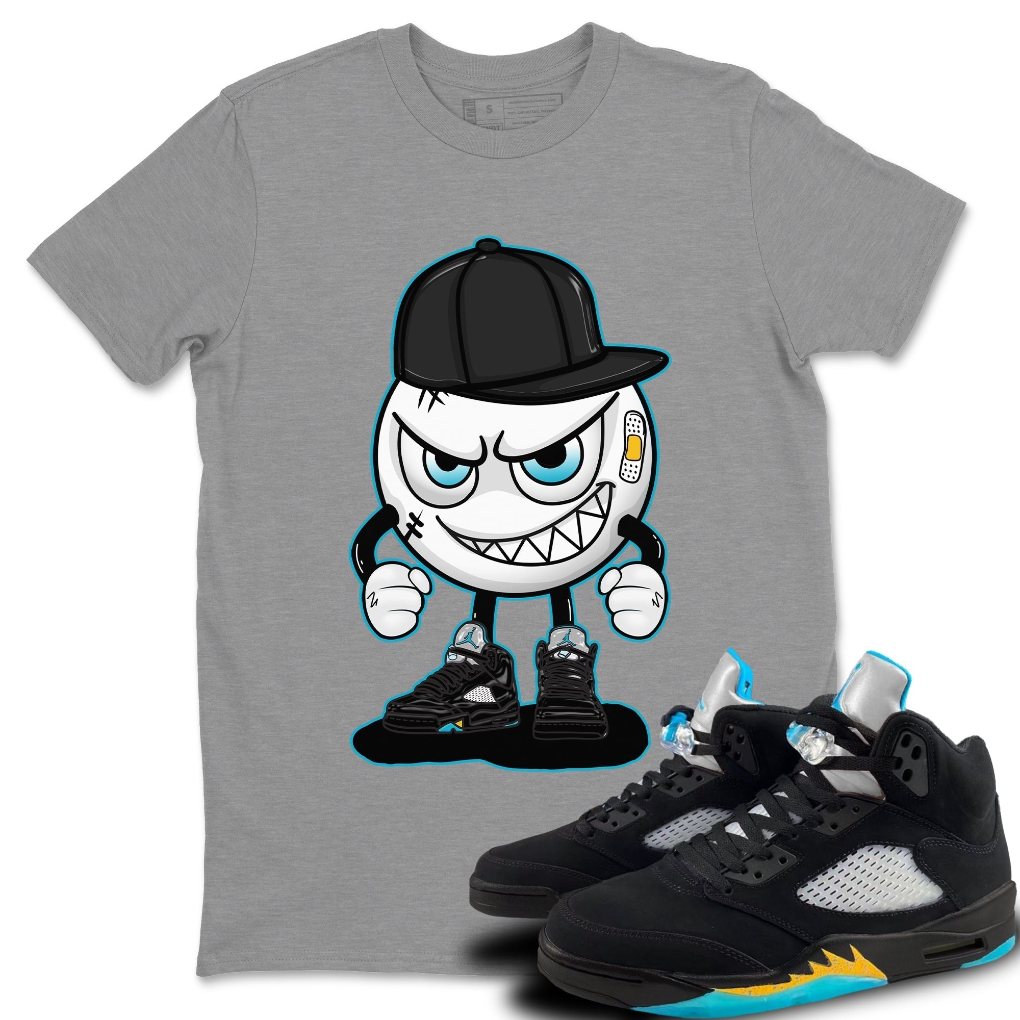 Mischief Unisex Tops - Air Jordan 5 Aqua