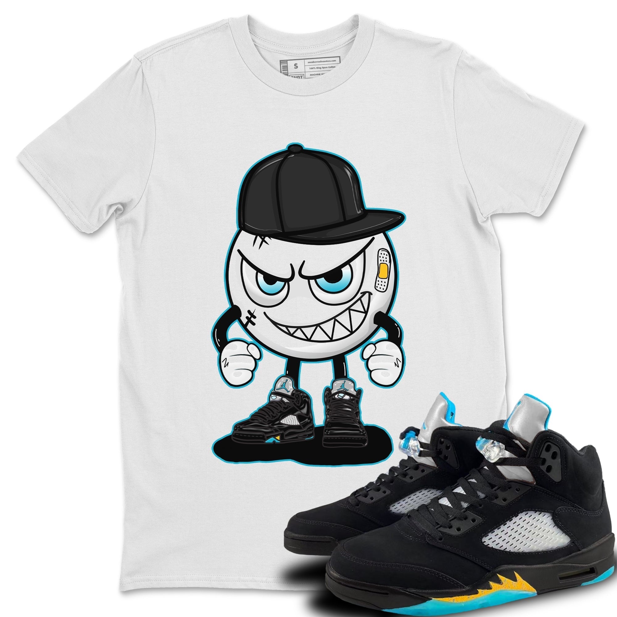 Mischief Unisex Tops - Air Jordan 5 Aqua