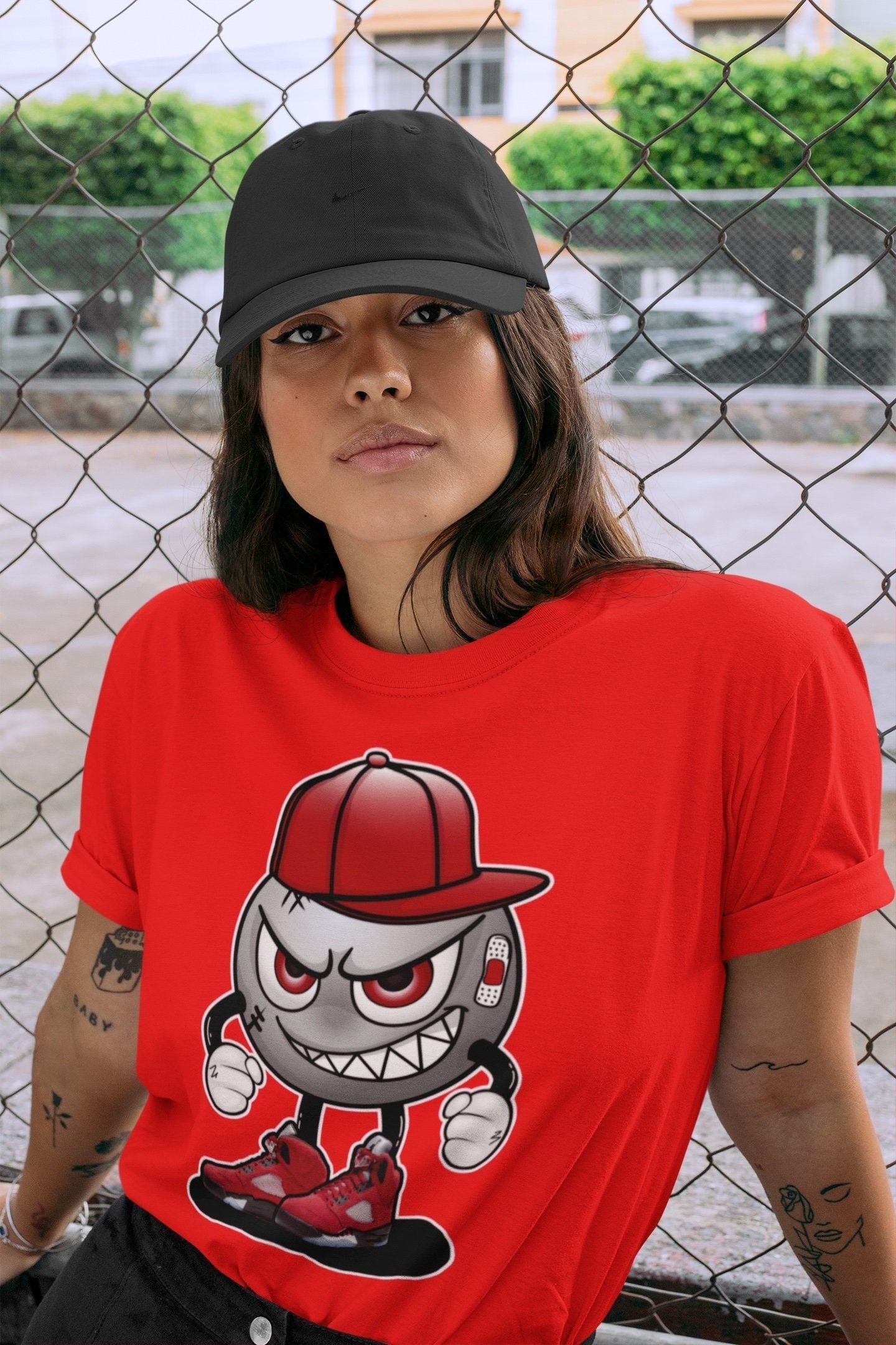 Mischief Unisex Tops - Air Jordan 5 Raging Bull