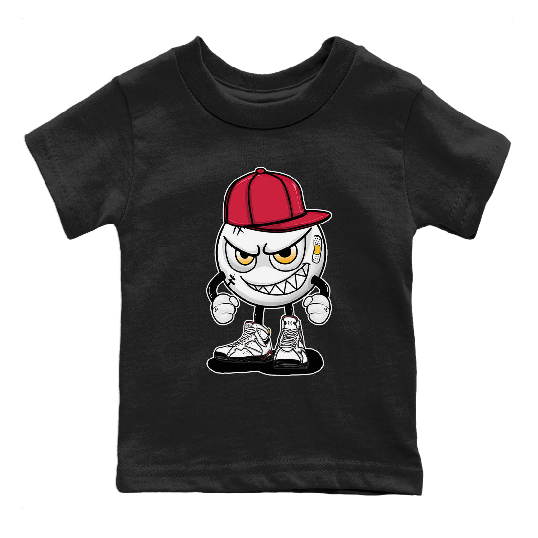 Mischief Kids Tops - Air Jordan 7 Cardinal