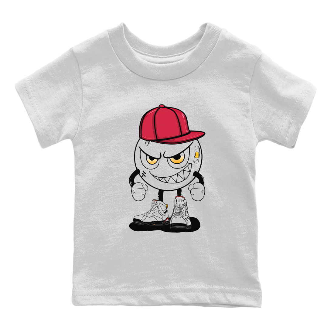 Mischief Kids Tops - Air Jordan 7 Cardinal