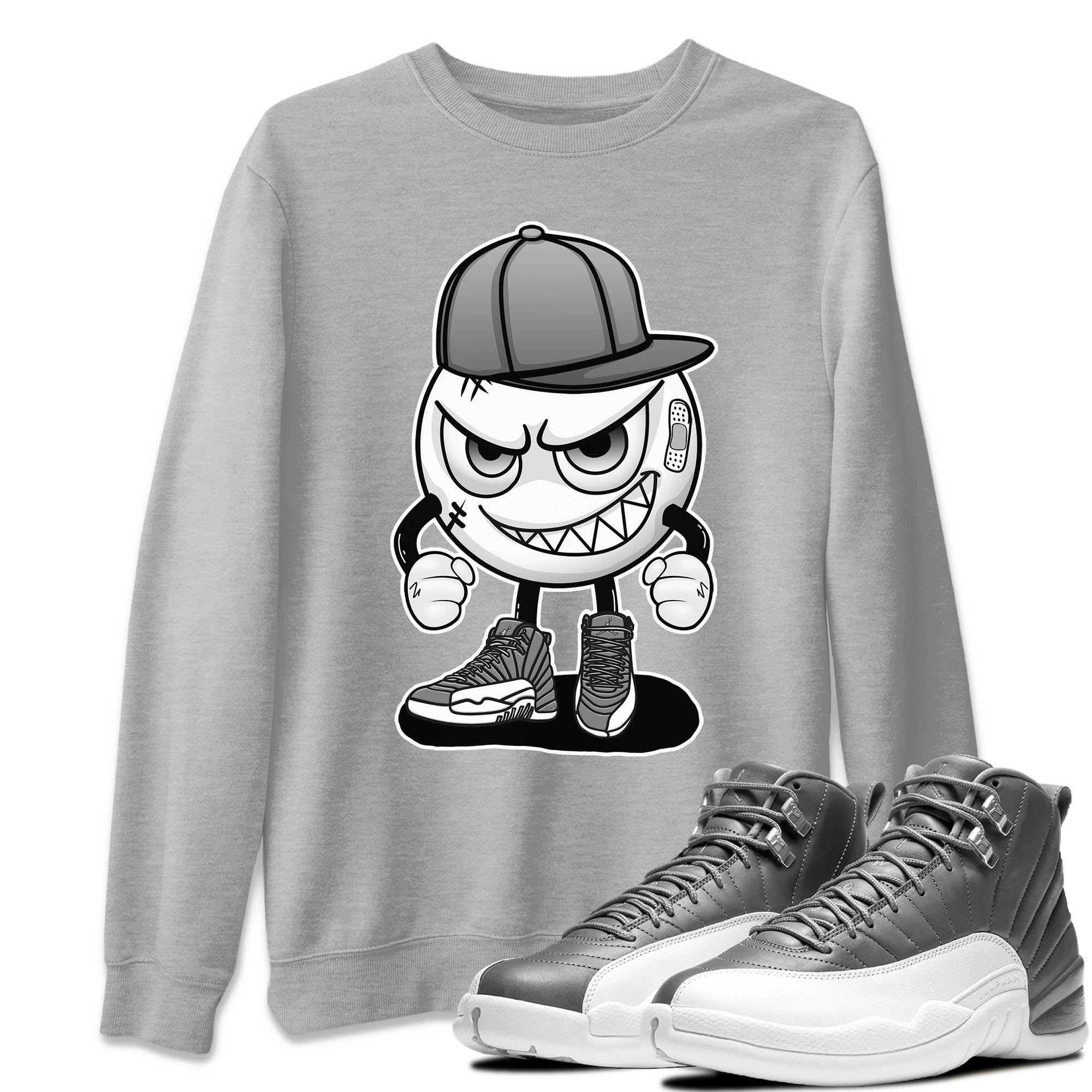 Mischief Unisex Tops - Air Jordan 12 Stealth