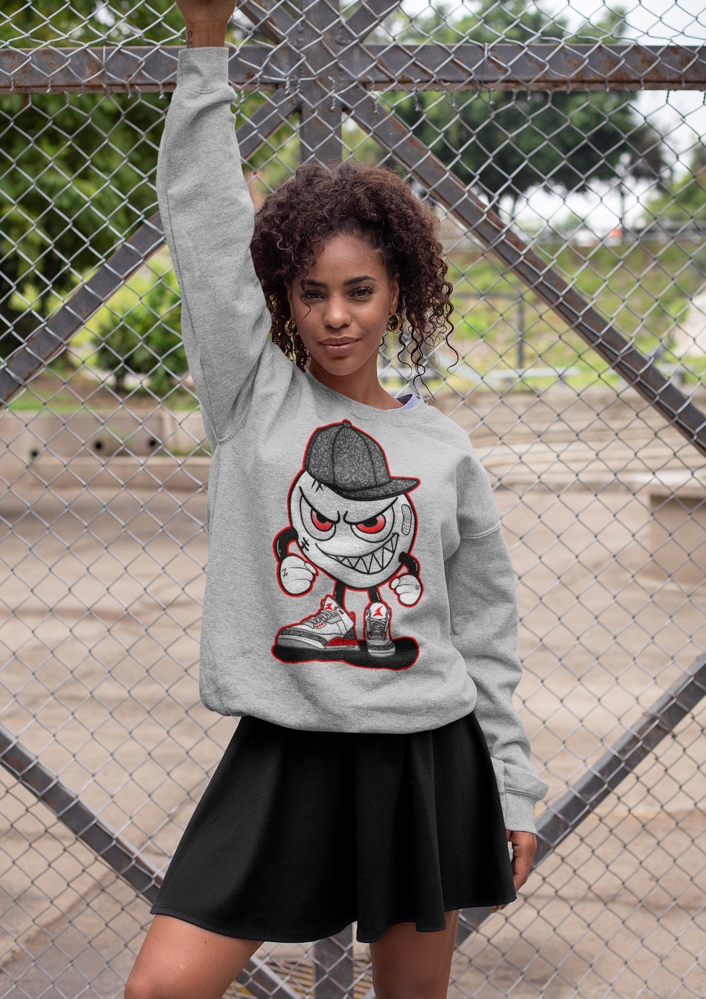 Mischief Unisex Tops - Air Jordan 3 Fire Red