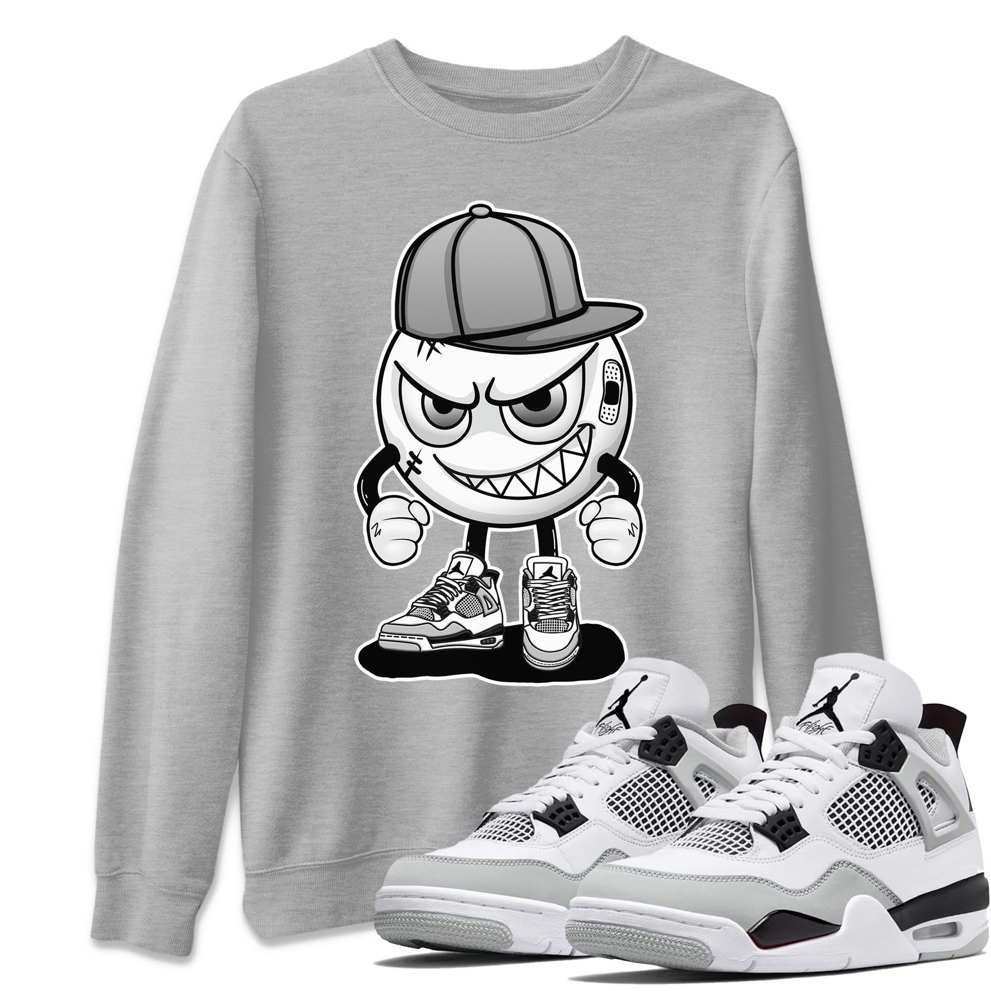 Mischief Unisex Tops - Air Jordan 4 Military Black