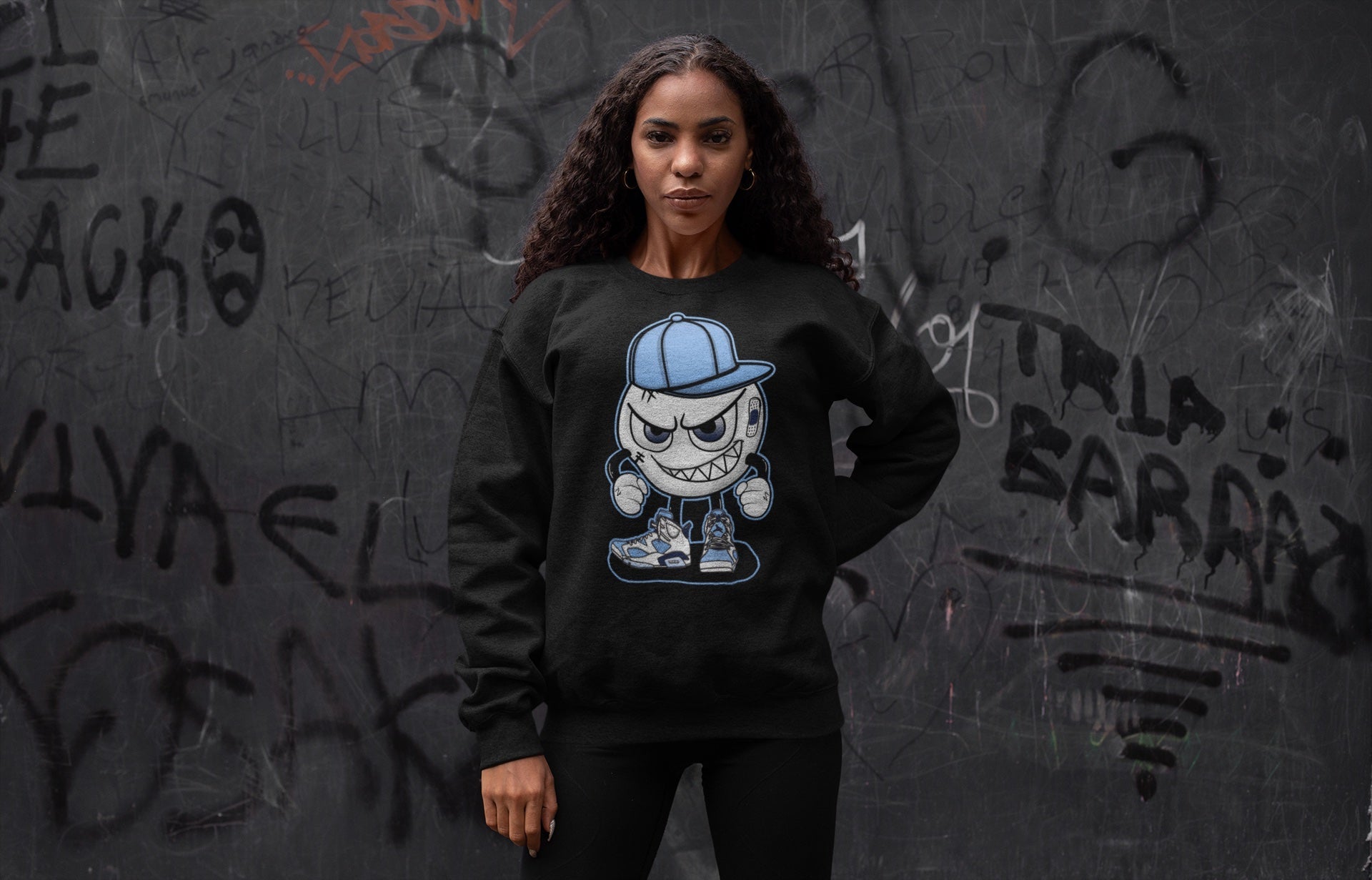 Mischief Unisex Tops - Air Jordan 6 UNC