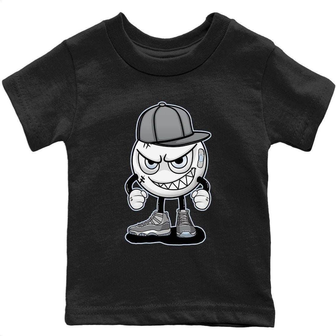 Mischief Kids Tops - Air Jordan 11 Cool Grey