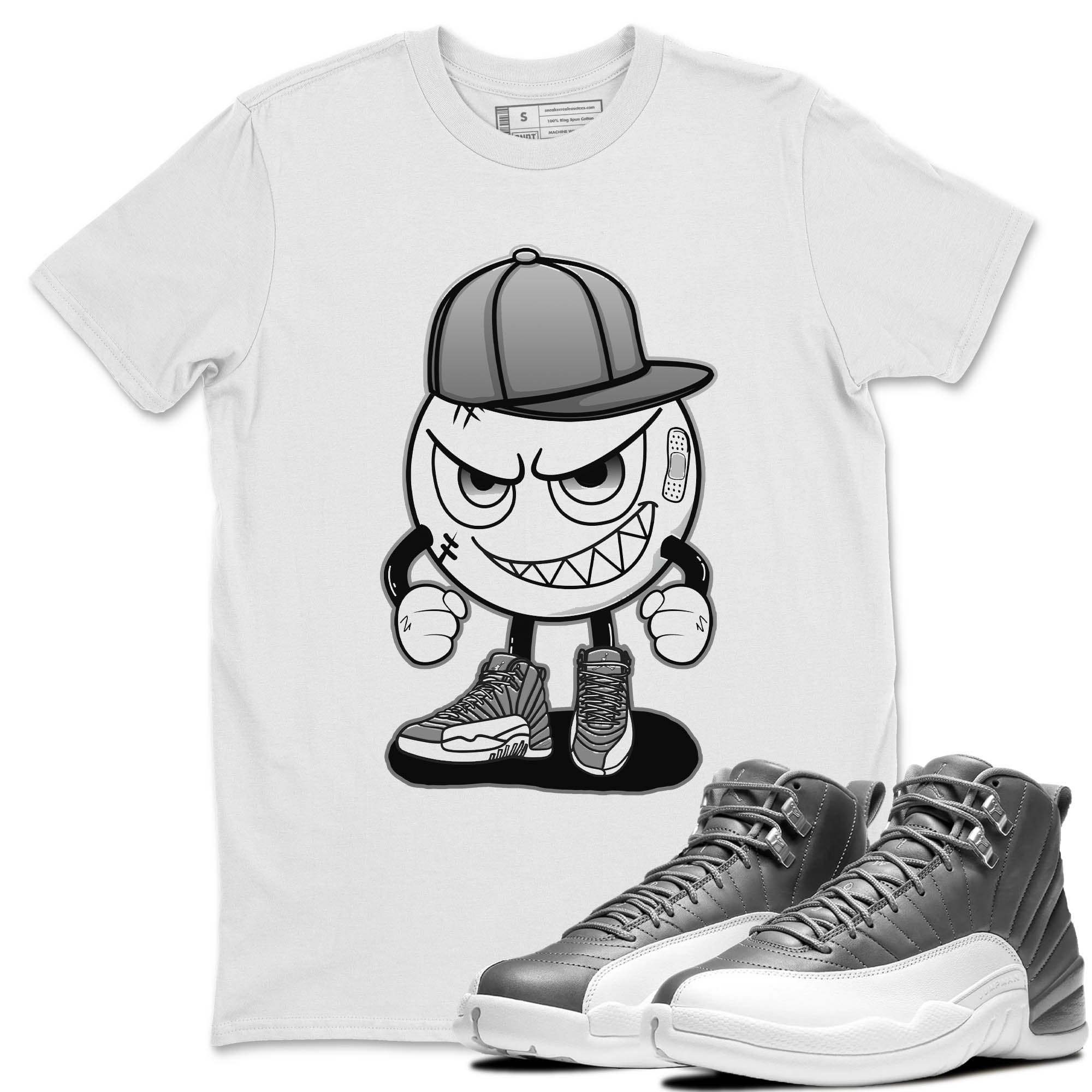 Mischief Unisex Tops - Air Jordan 12 Stealth