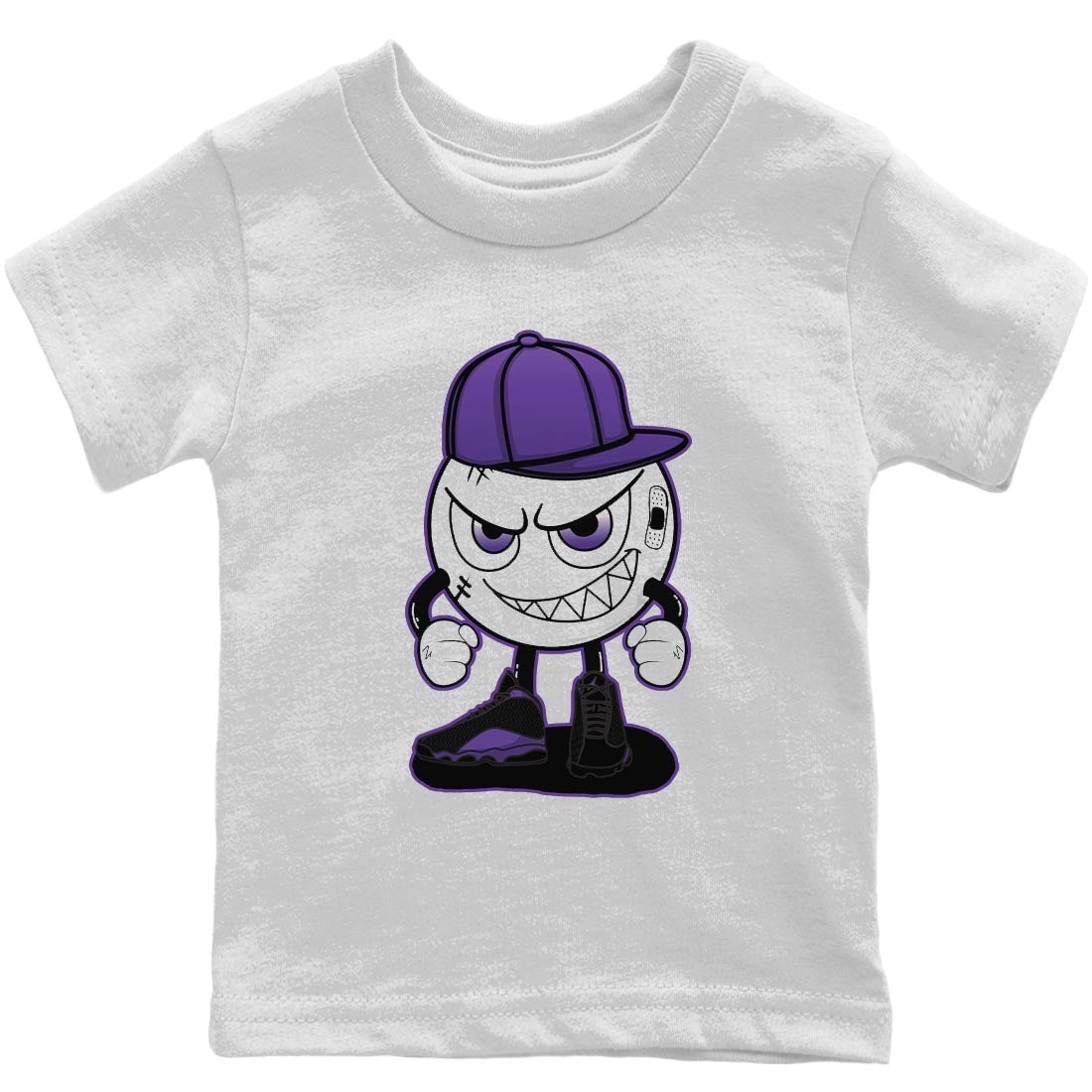 Mischief Kids Tops - Air Jordan 13 Court Purple