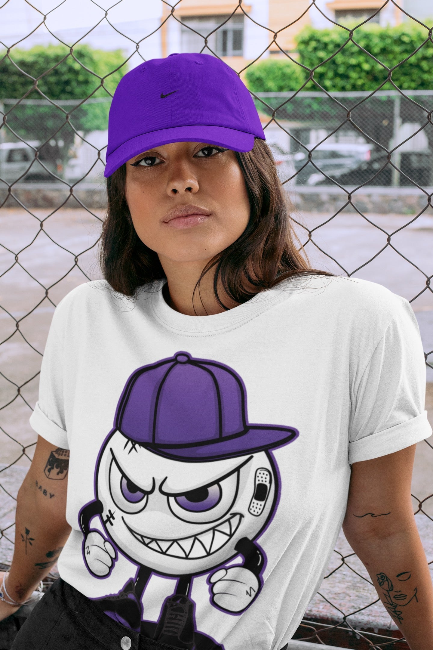 Mischief Unisex Tops - Air Jordan 13 Court Purple