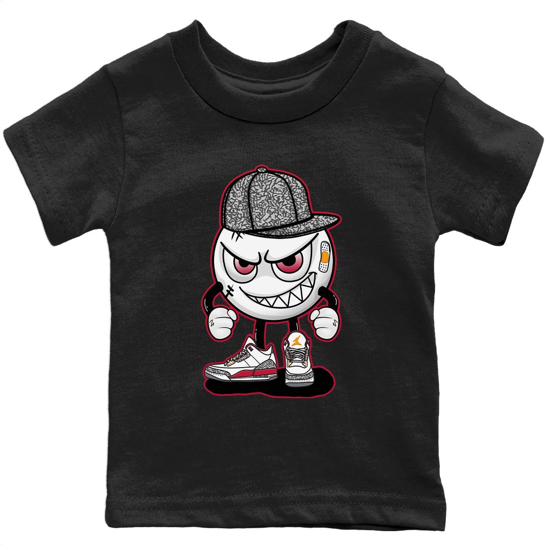 Mischief Kids Tops - Air Jordan 3 Cardinal