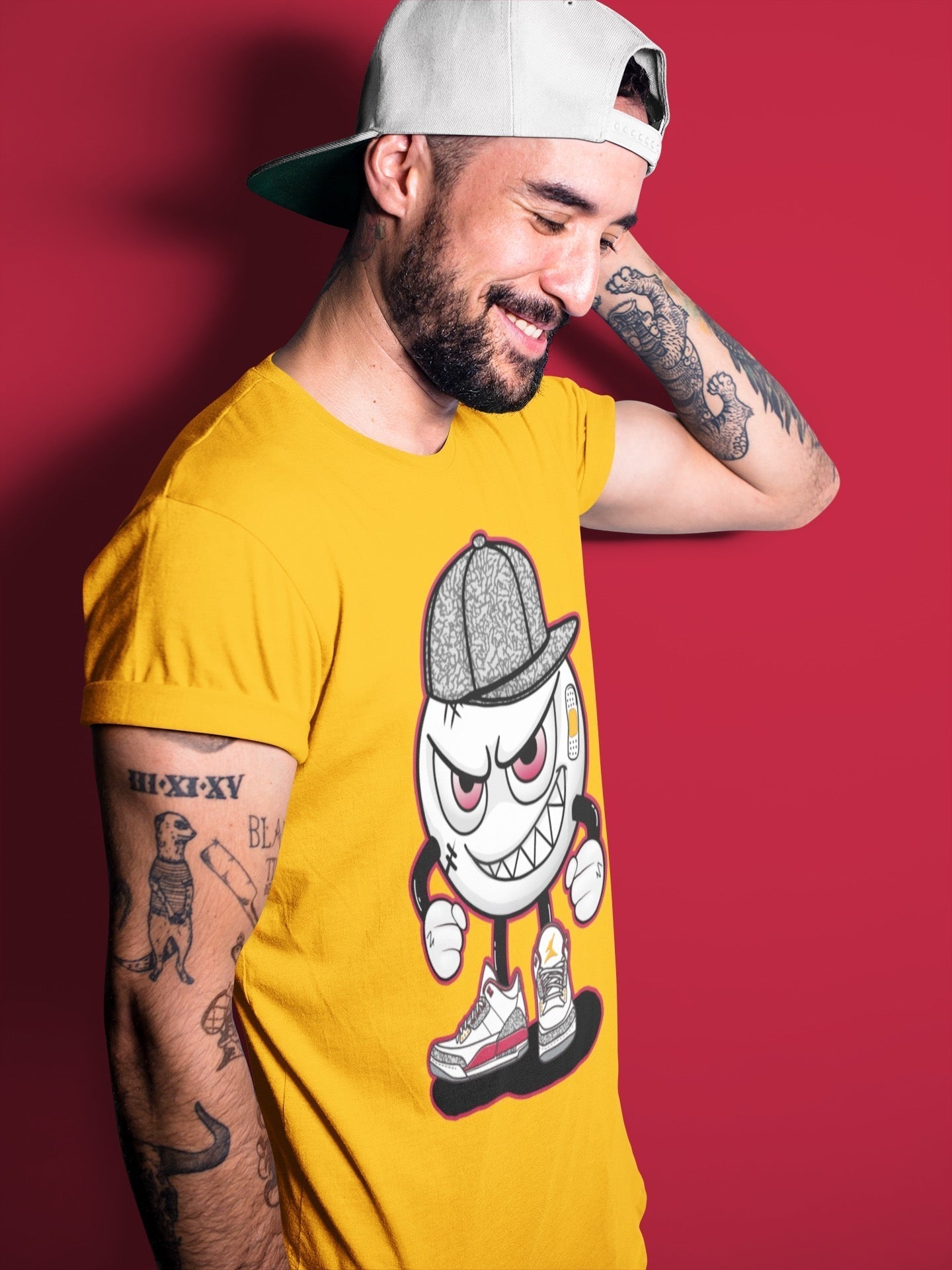 Mischief Unisex Tops - Air Jordan 3 Cardinal
