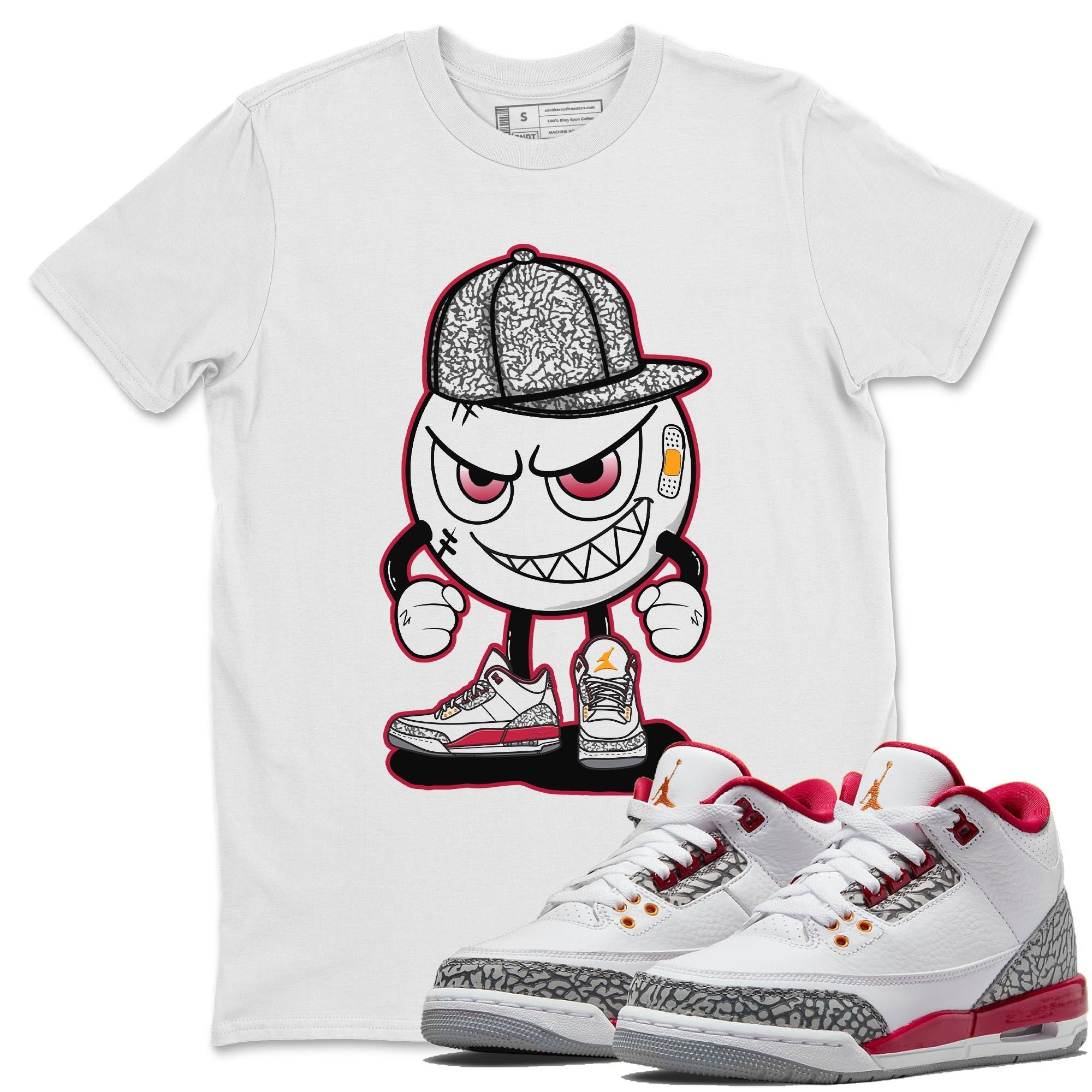 Mischief Unisex Tops - Air Jordan 3 Cardinal