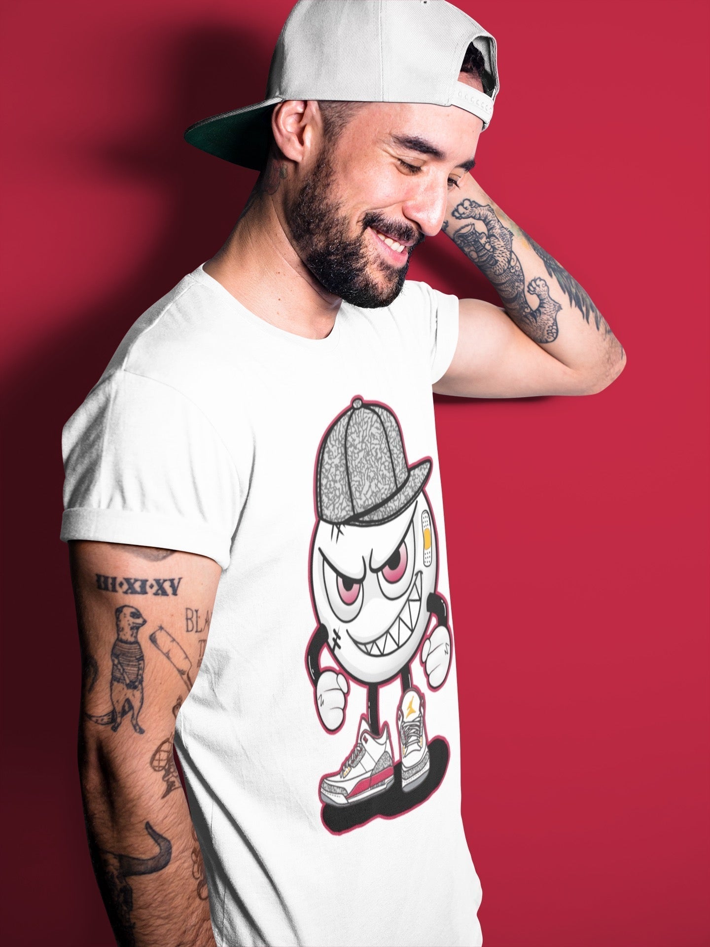 Mischief Unisex Tops - Air Jordan 3 Cardinal