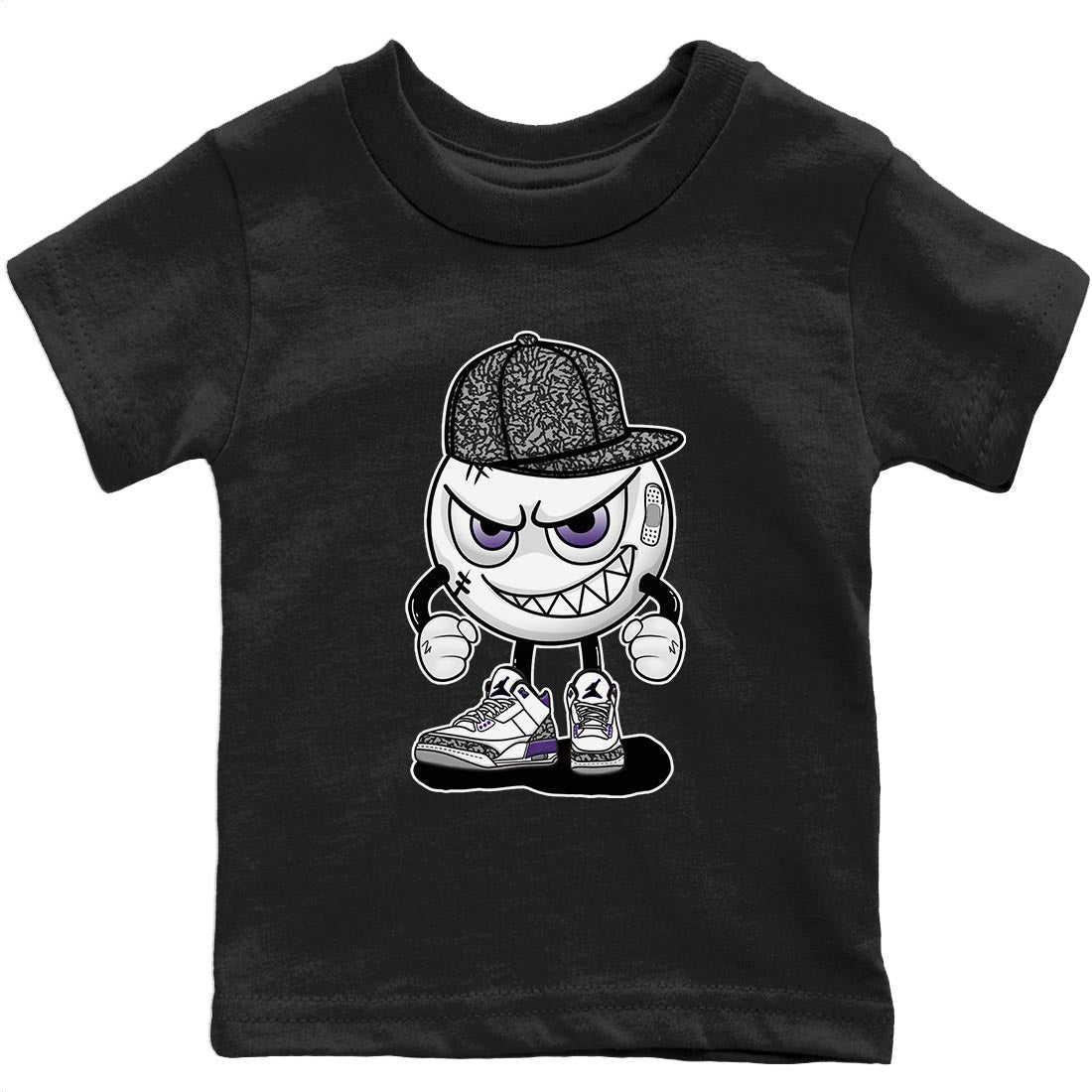 Mischief Kids Tops - Air Jordan 3 Dark Iris