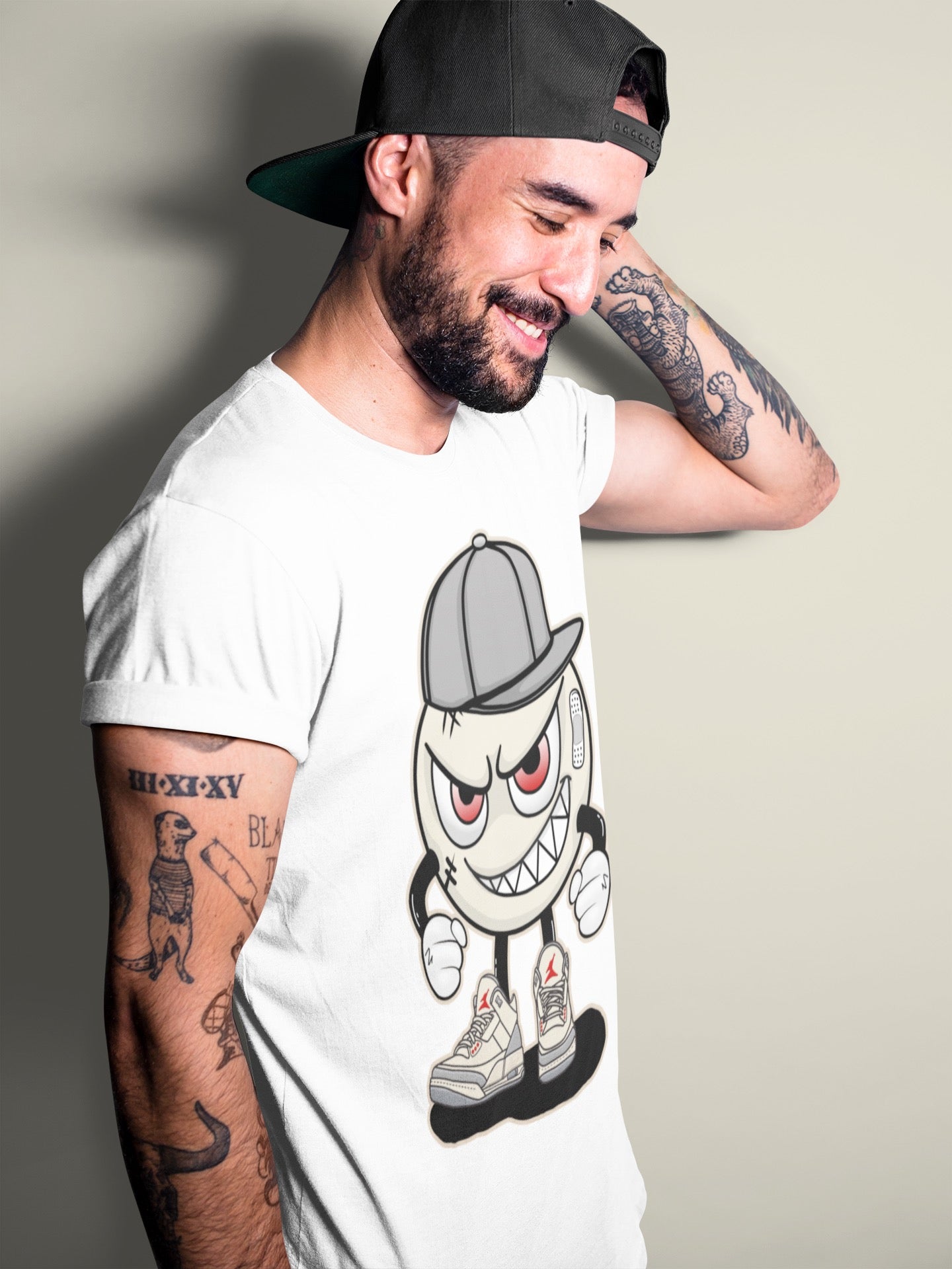 Mischief Unisex Tops - Air Jordan 3 Muslin