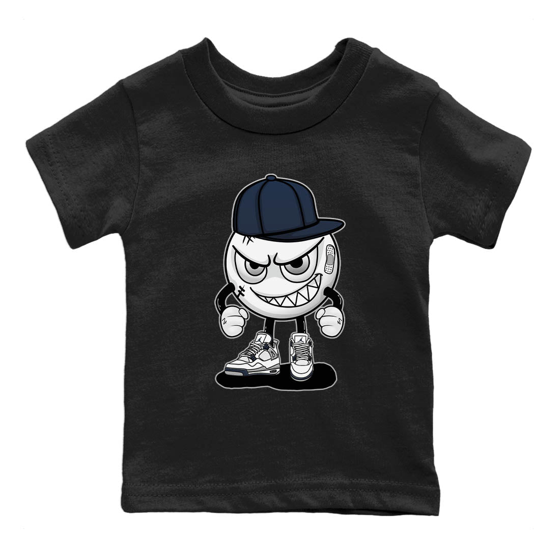 Mischief Kids Tops - Air Jordan 4 Midnight Navy