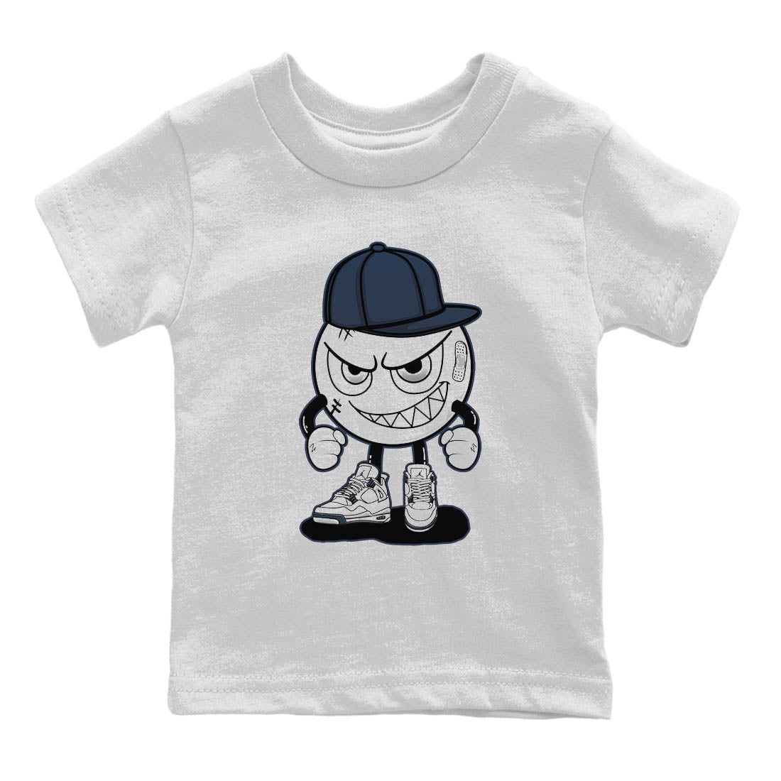 Mischief Kids Tops - Air Jordan 4 Midnight Navy