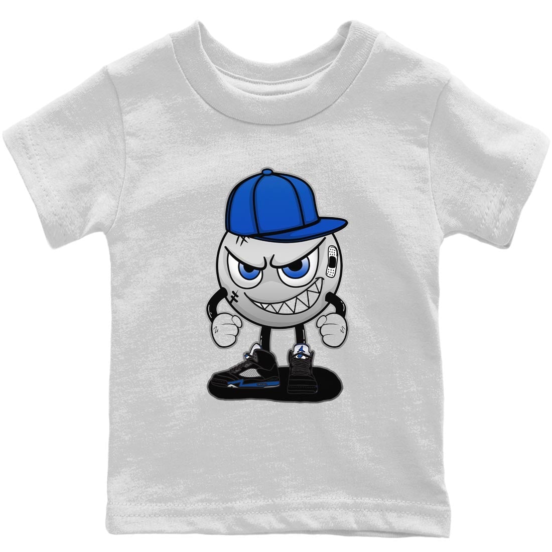 Mischief Kids Tops - Air Jordan 5 Racer Blue