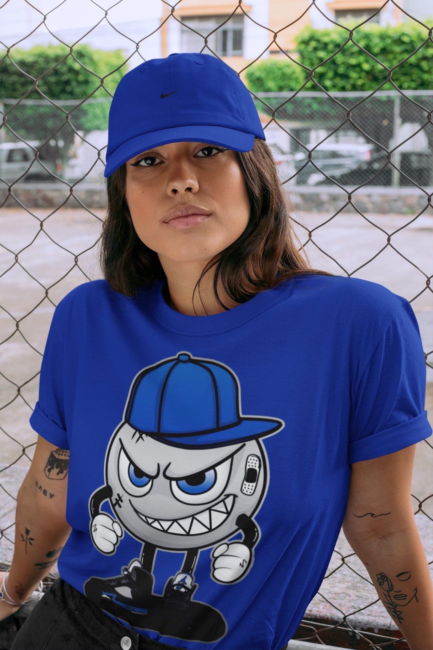 Mischief Unisex Tops - Air Jordan 5 Racer Blue