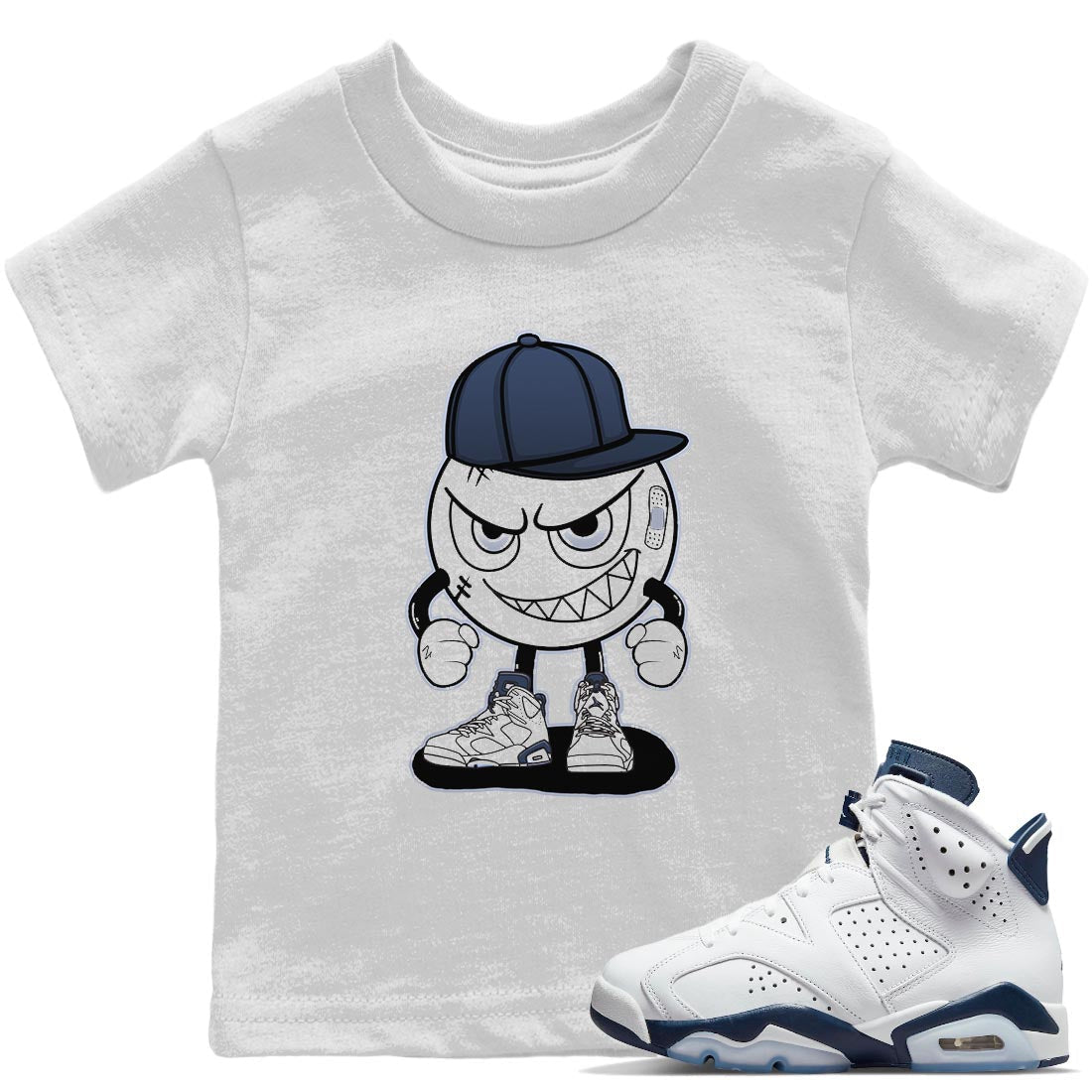 Mischief Kids Tops - Air Jordan 6 Midnight Navy