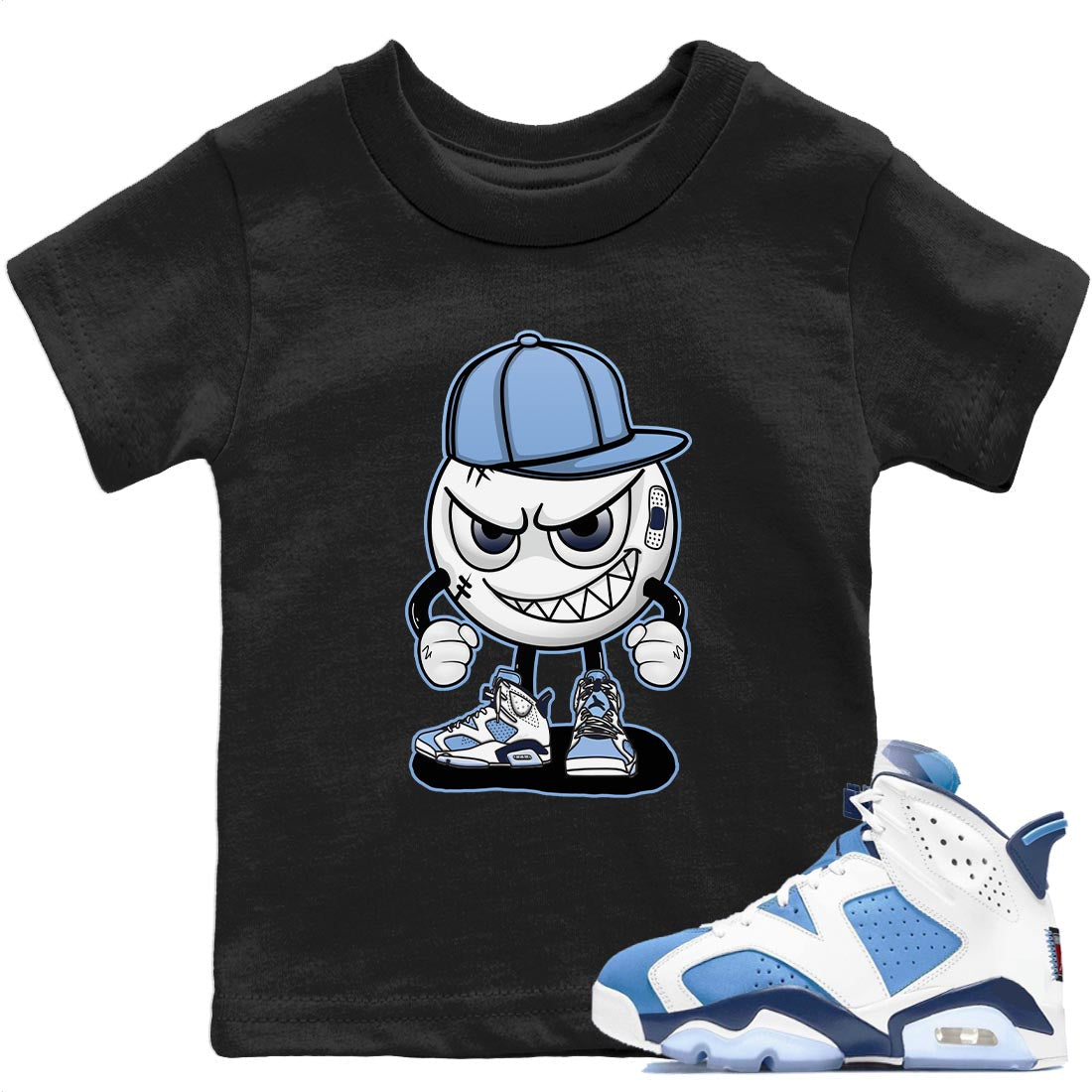 Mischief Kids Tops - Air Jordan 6 UNC