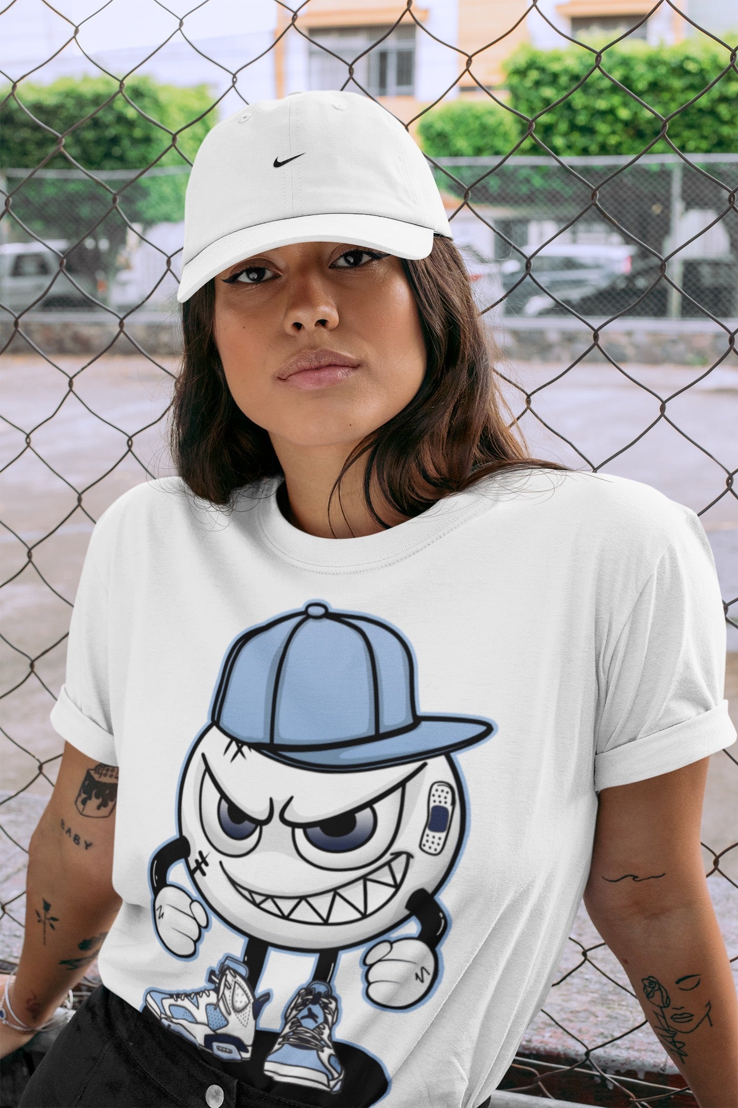 Mischief Unisex Tops - Air Jordan 6 UNC