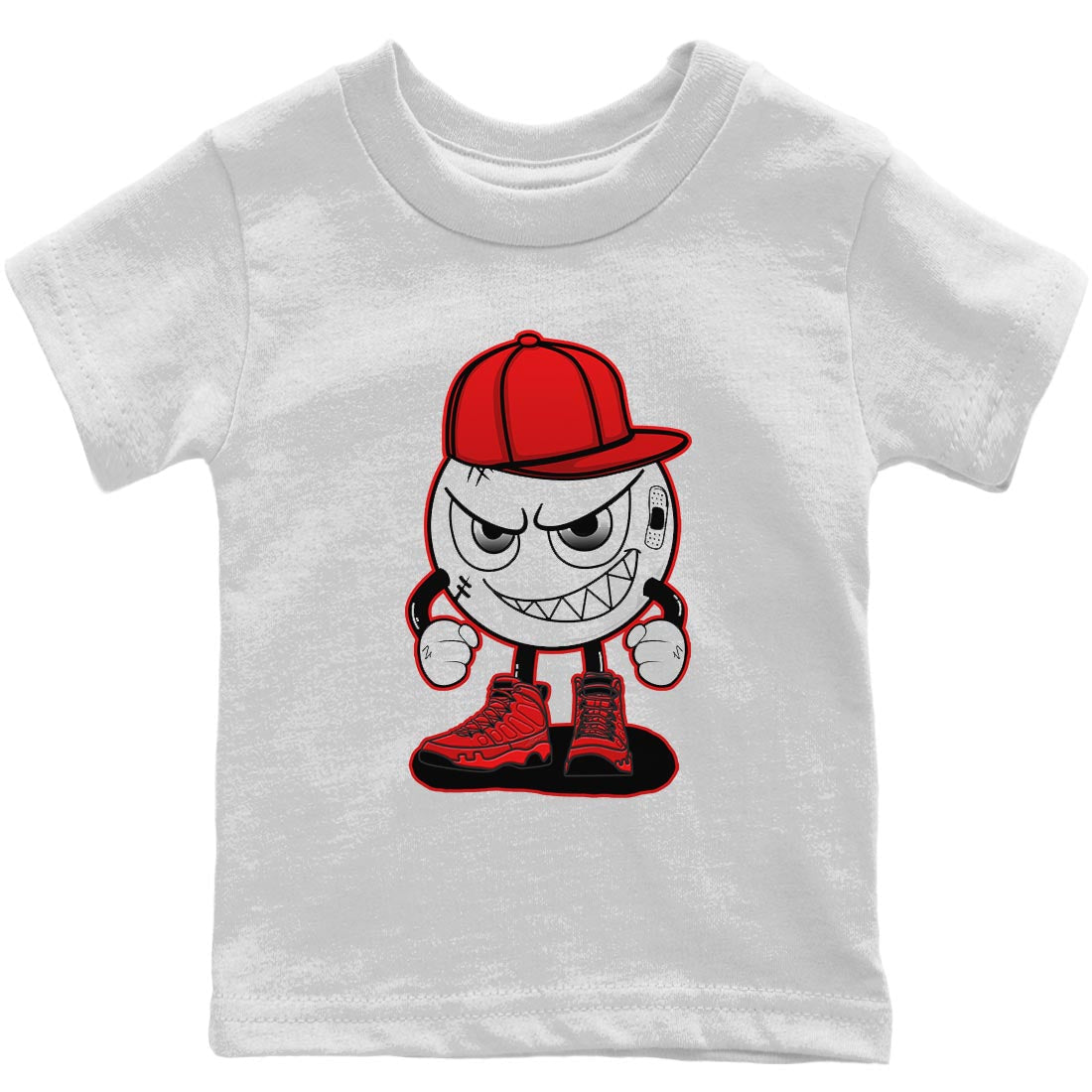 Mischief Kids Tops - Air Jordan 9 Chile Red