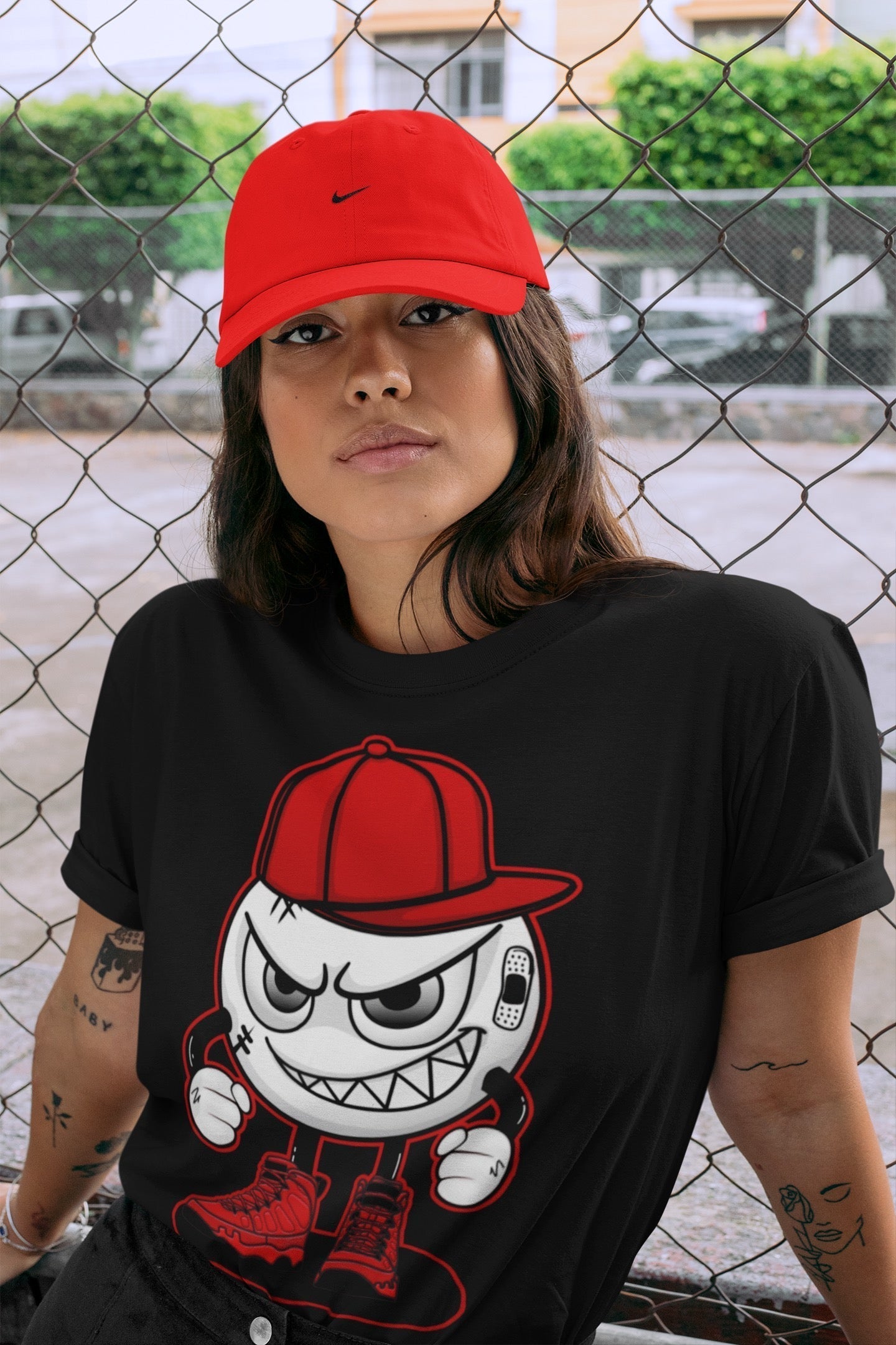 Mischief Unisex Tops - Air Jordan 9 Chile Red