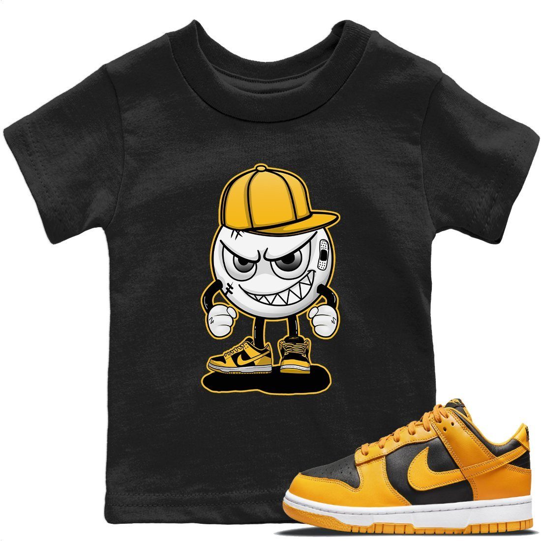 Mischief Kids Tops - Dunk Championship Goldenrod