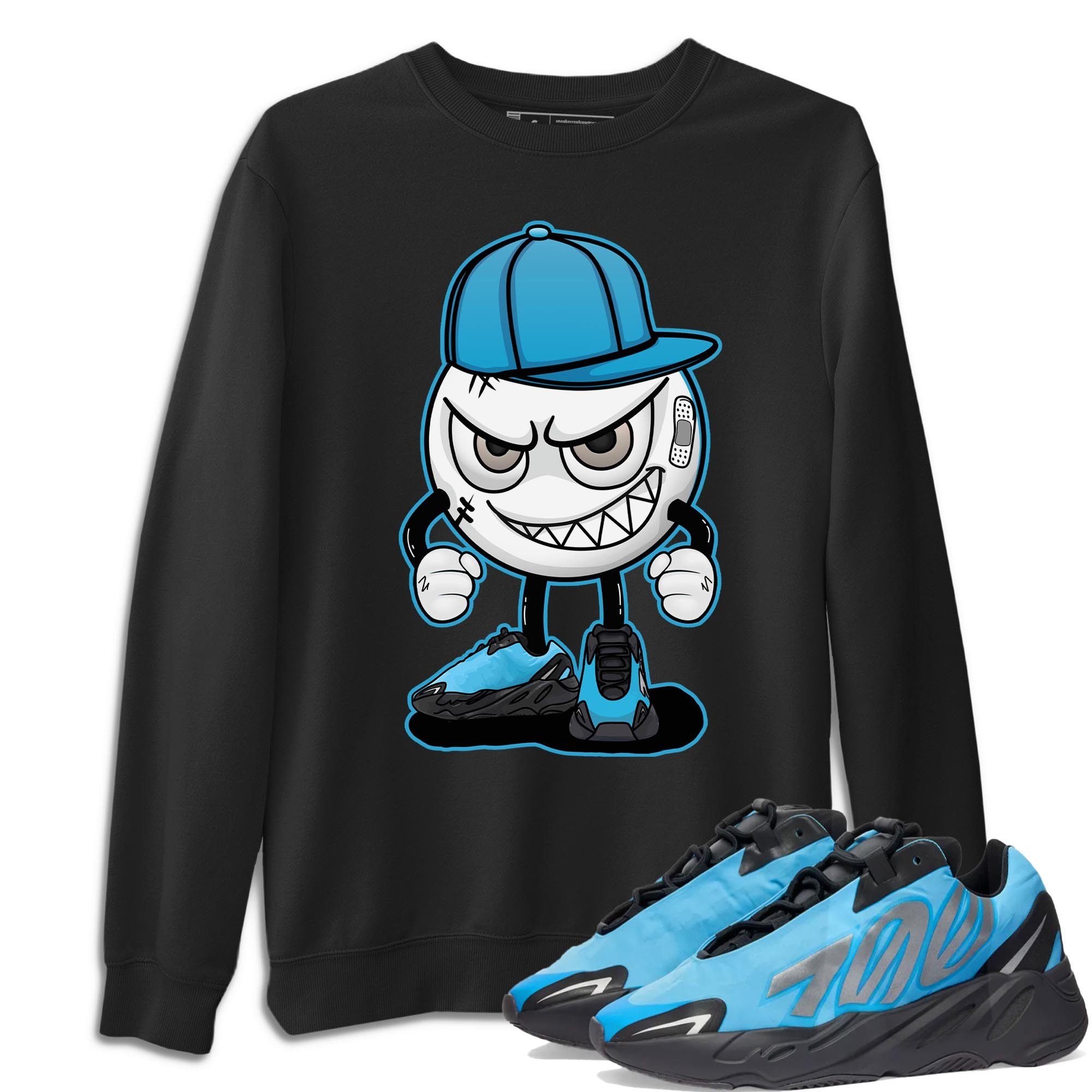 Mischief Unisex Tops - Yeezy 700 Bright Cyan