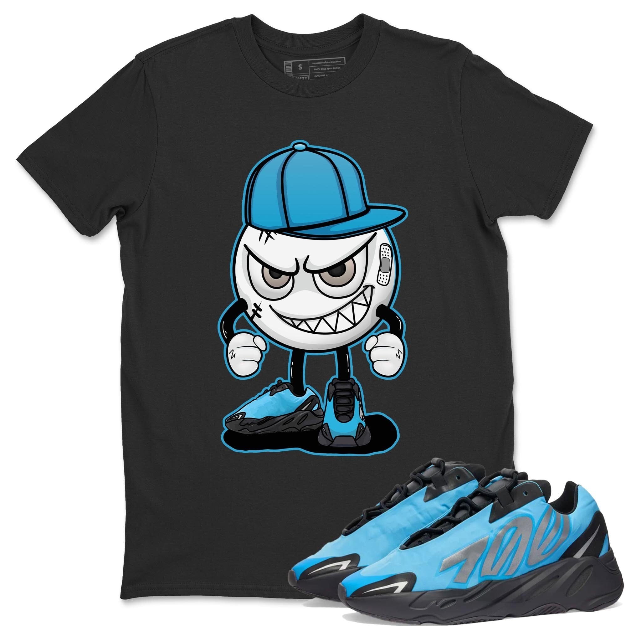 Mischief Unisex Tops - Yeezy 700 Bright Cyan