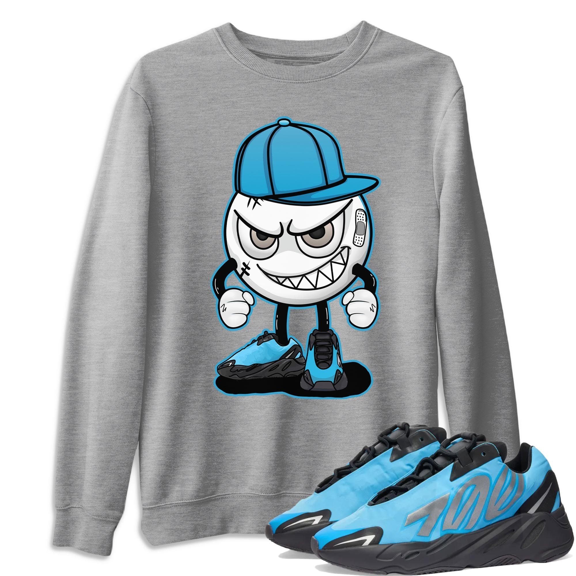 Mischief Unisex Tops - Yeezy 700 Bright Cyan