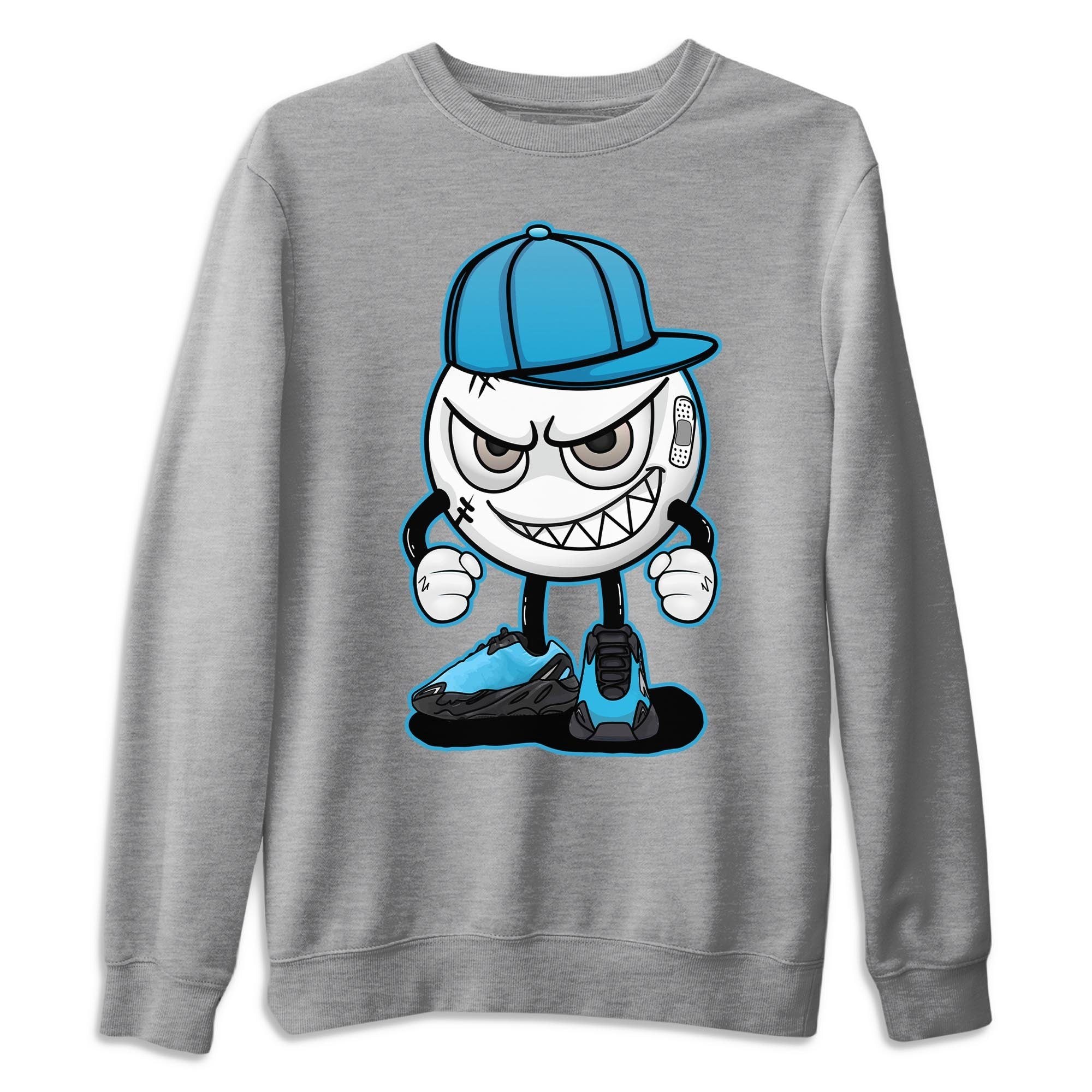 Mischief Unisex Tops - Yeezy 700 Bright Cyan