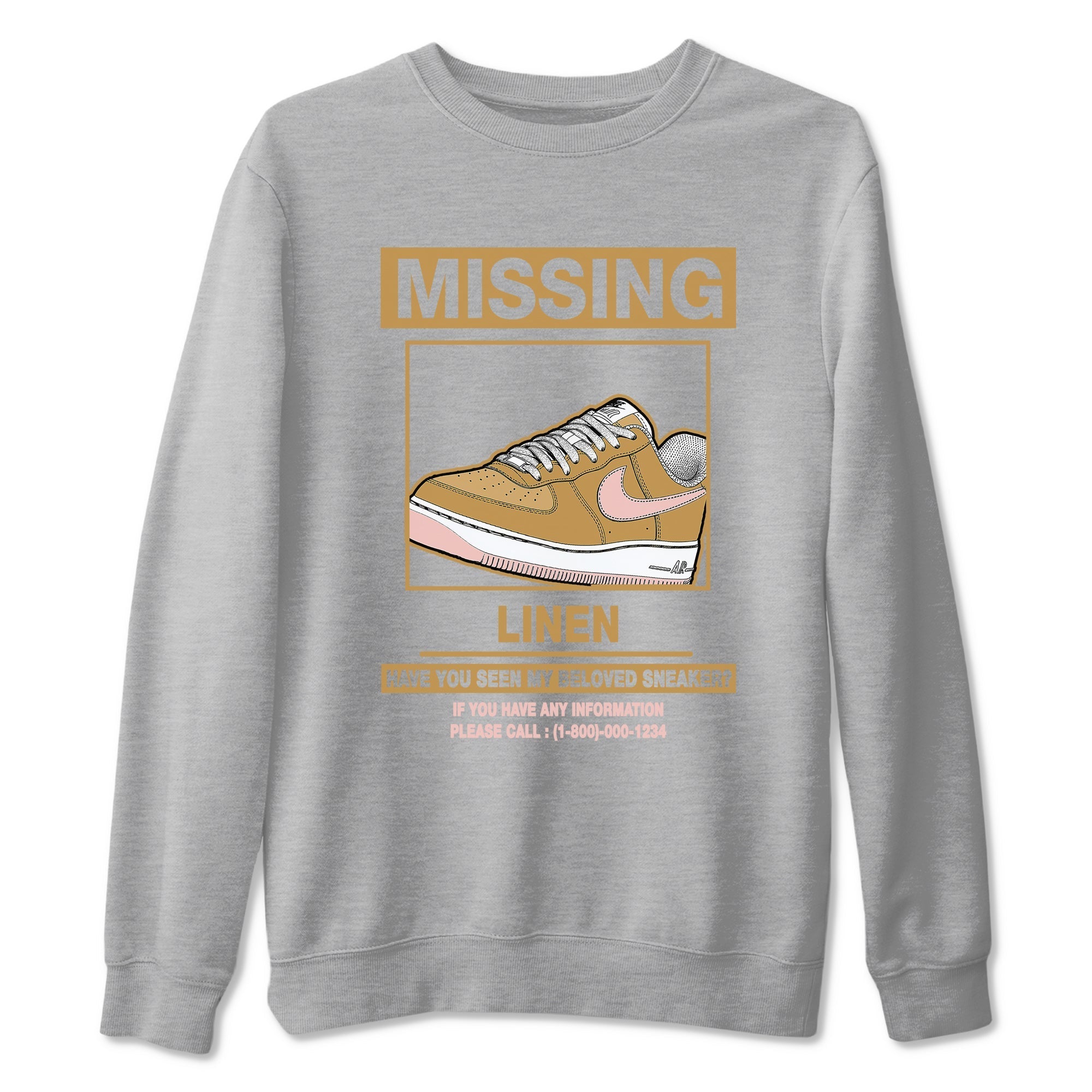 Missing snkmatch snkmatch Tees - Air Force 1 Linen