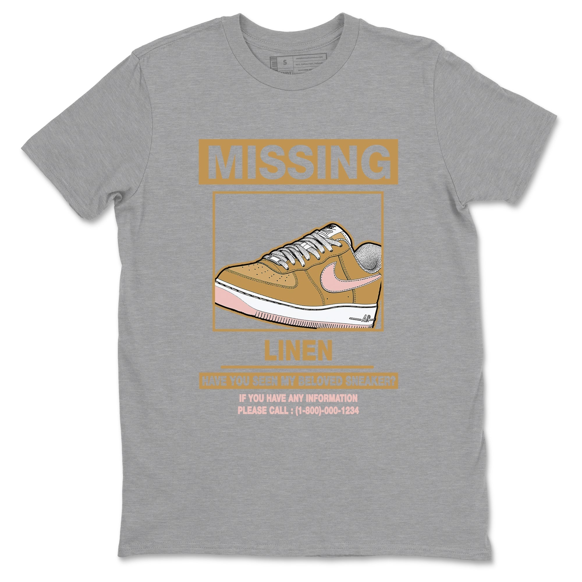 Missing snkmatch snkmatch Tees - Air Force 1 Linen