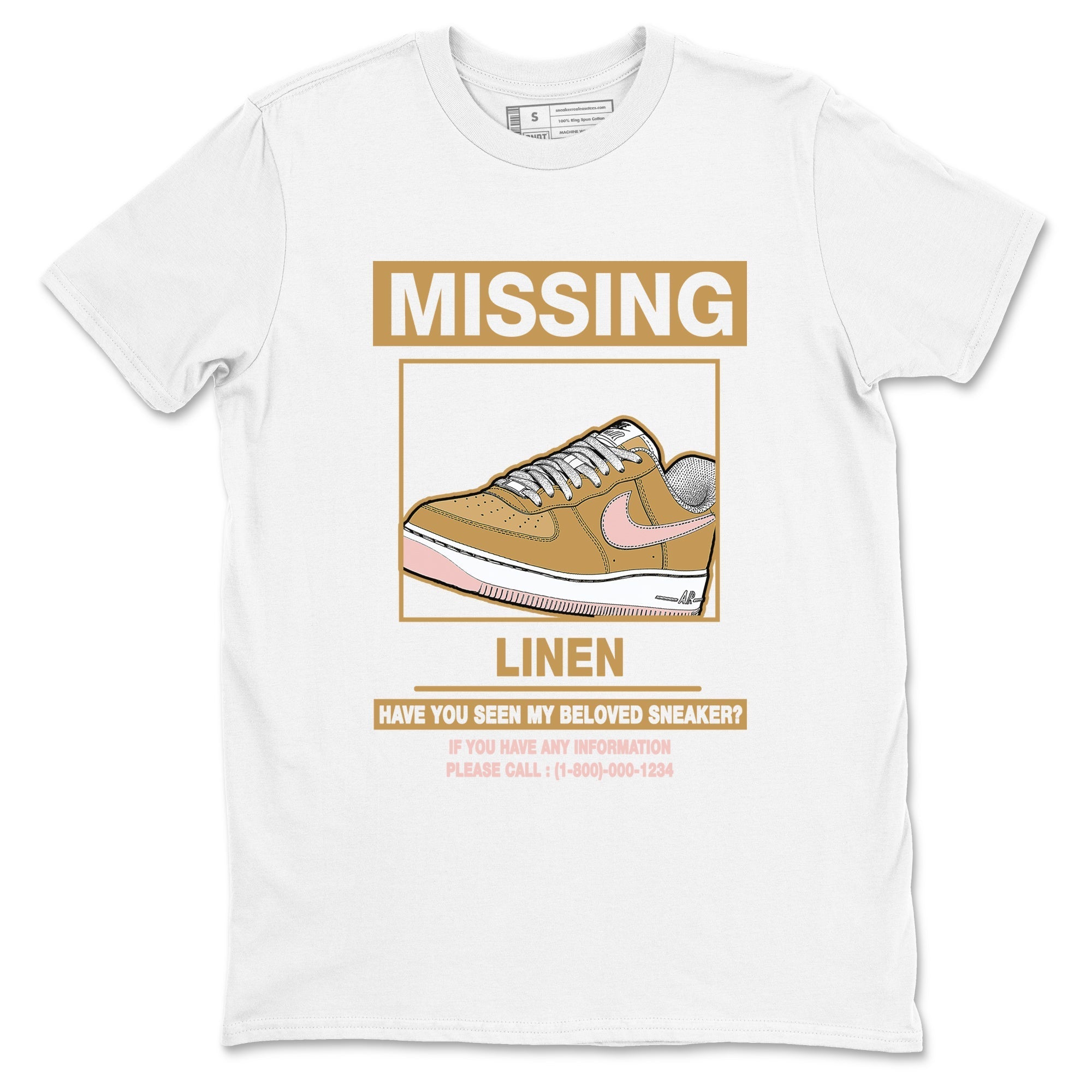 Missing snkmatch snkmatch Tees - Air Force 1 Linen
