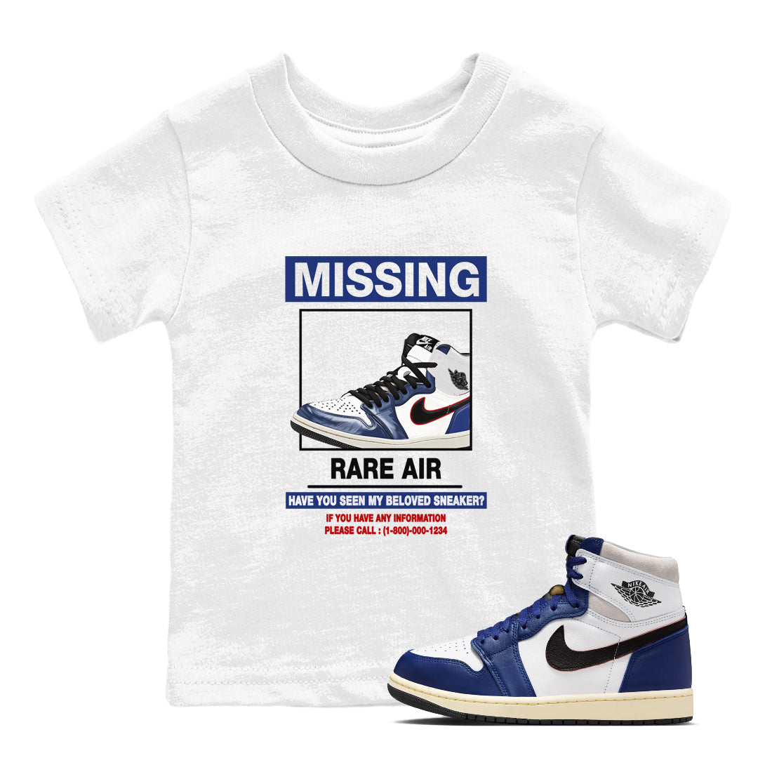 Missing snkmatch snkmatch Tees Kids - Air Jordan 1 Rare Air