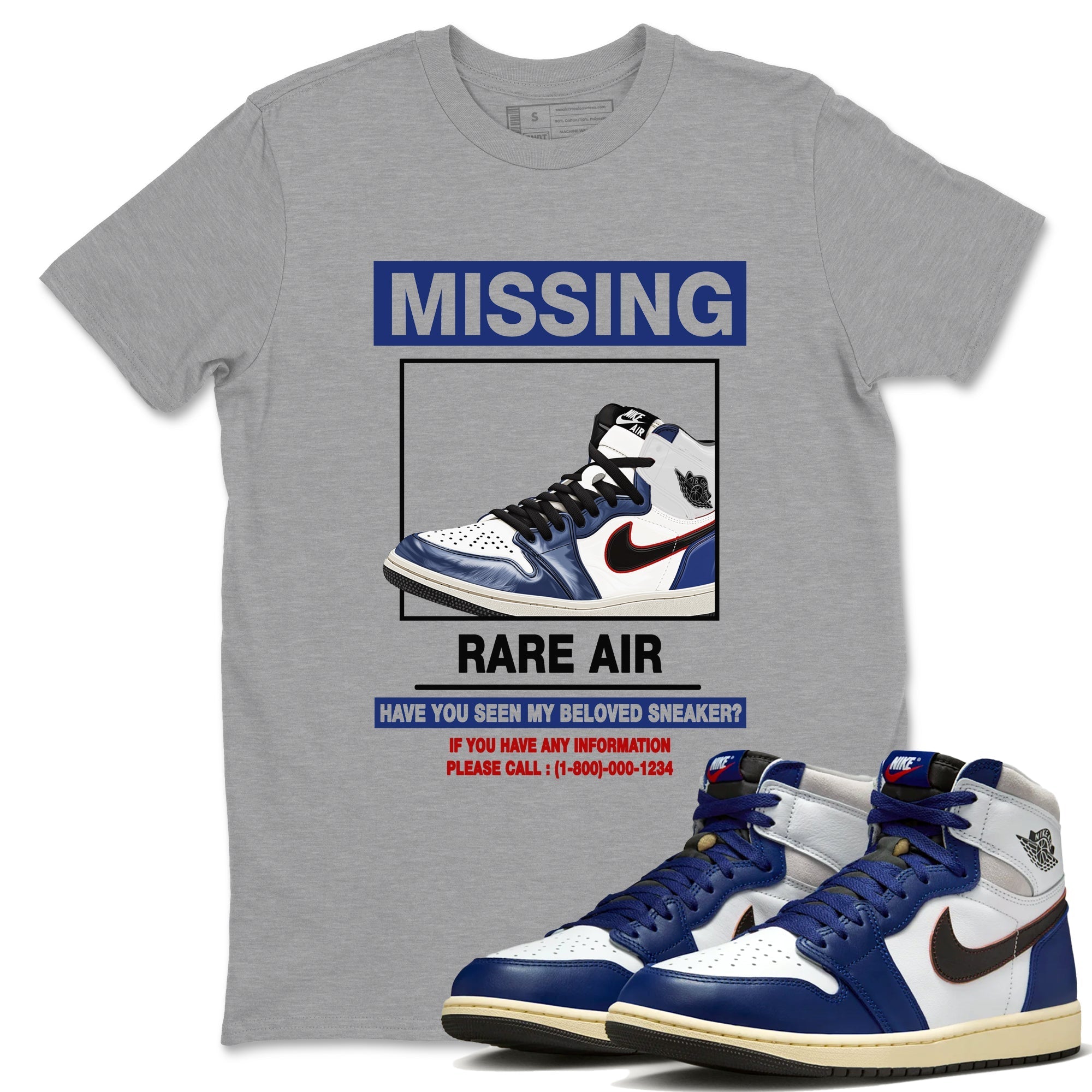 Missing snkmatch snkmatch Tees - Air Jordan 1 Rare Air