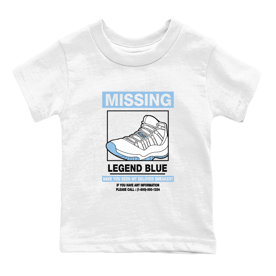Missing snkmatch snkmatch Tees Kids - Air Jordan 11 Legend Blue